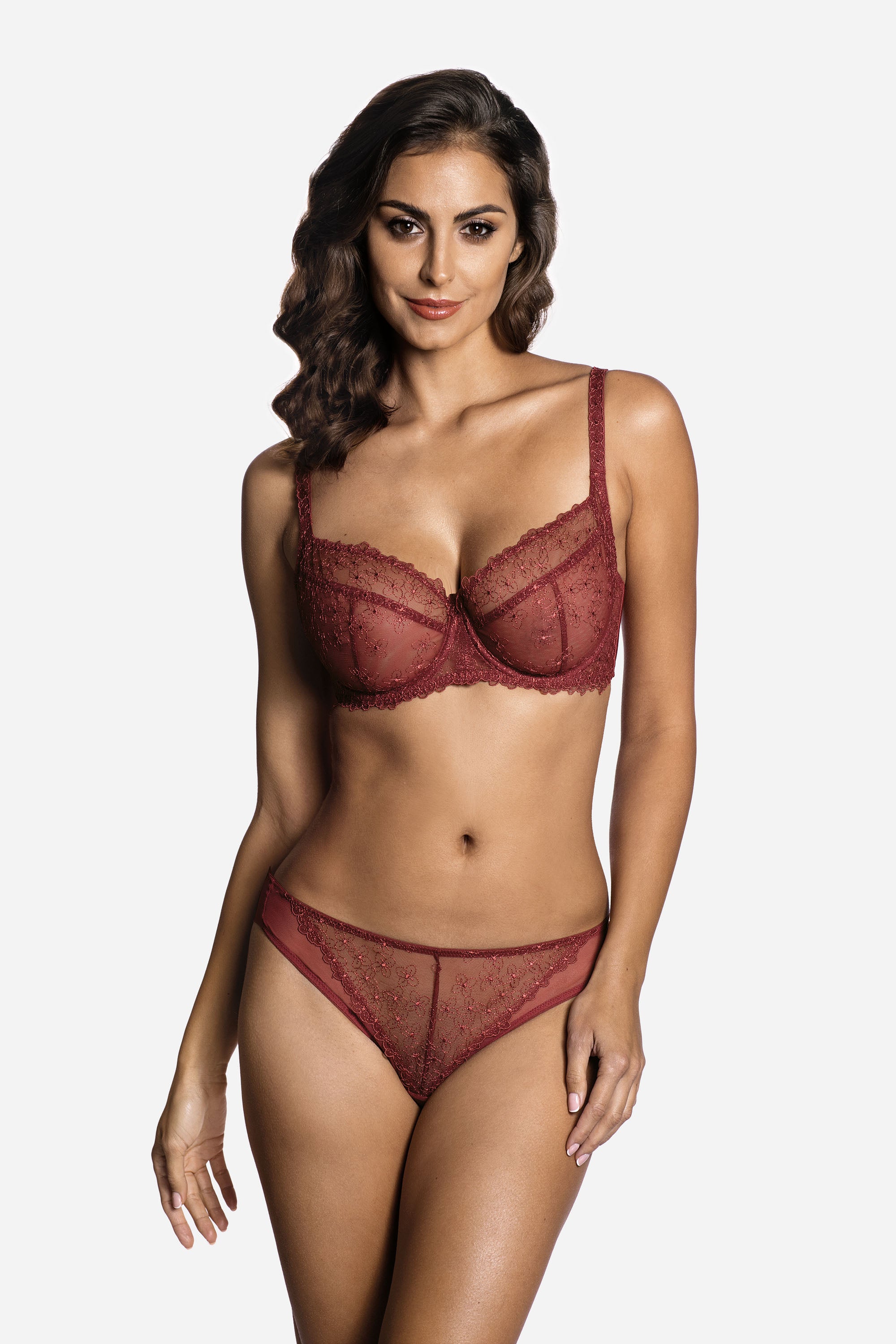 Isabel soft bra B103 terracotta