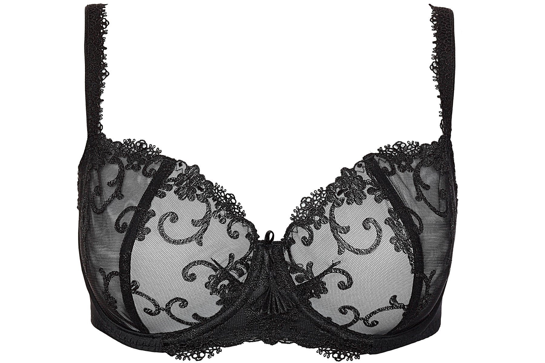 Sybila soft balconette bra B139 black