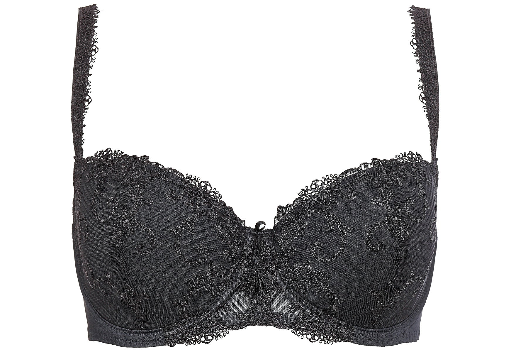 Sybila balconette push up bra B230 black