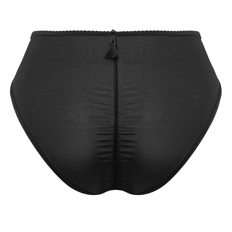 Sybila high waisted panties C124 black