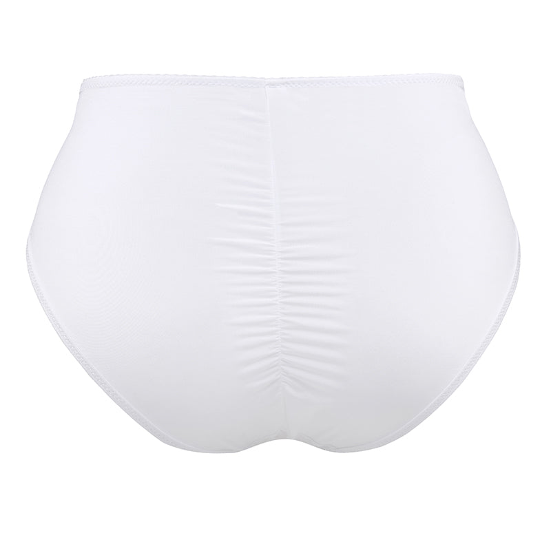 Sybila high waisted panties C124 white