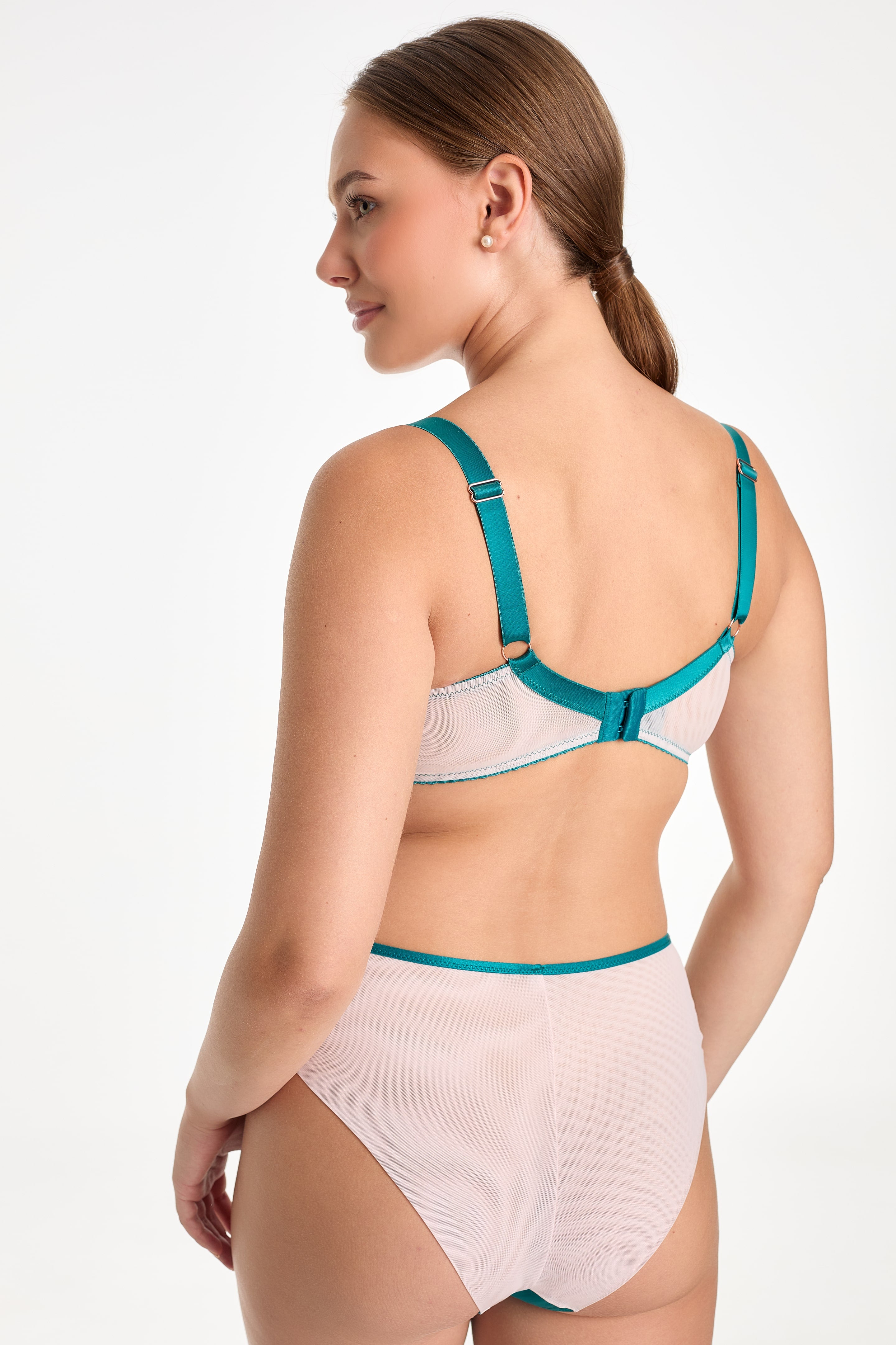 Salma tanga panties C511 emerald green