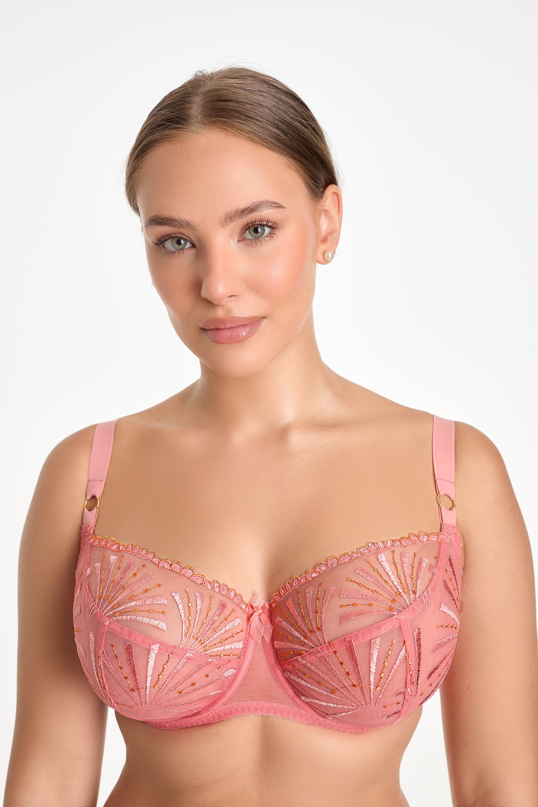 Natali bra for large busts B171 flamingo