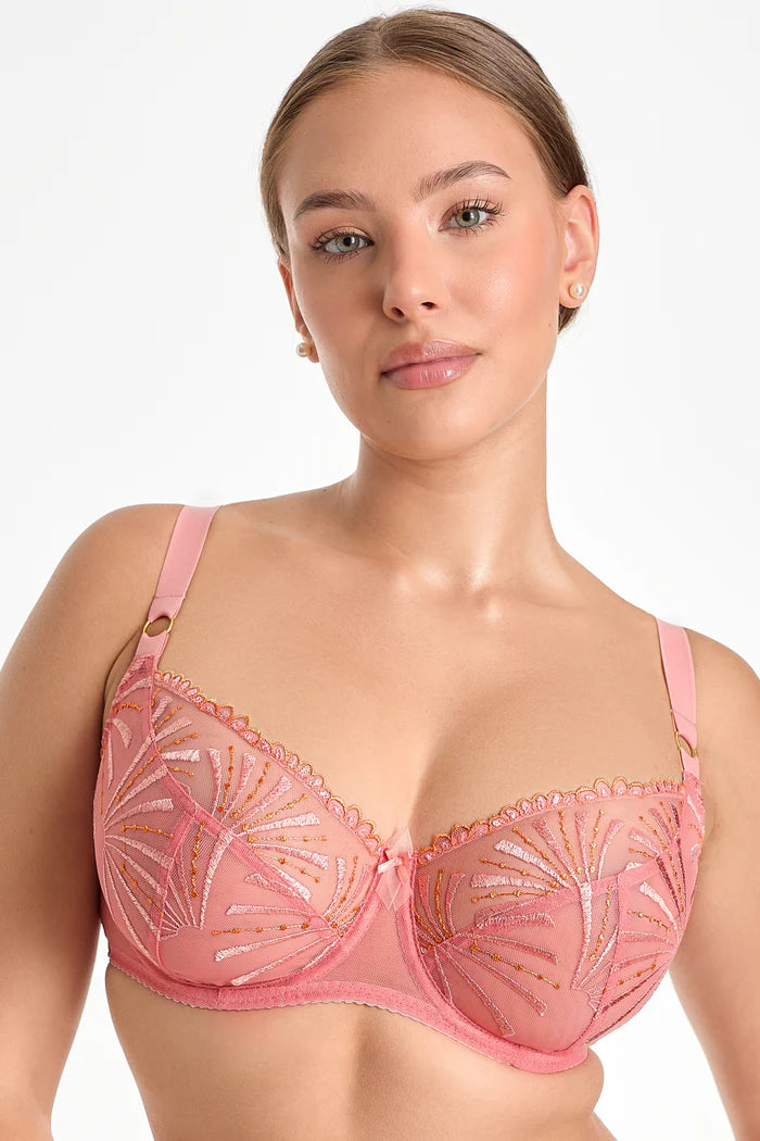 Natali full cup bra B161 flamingo