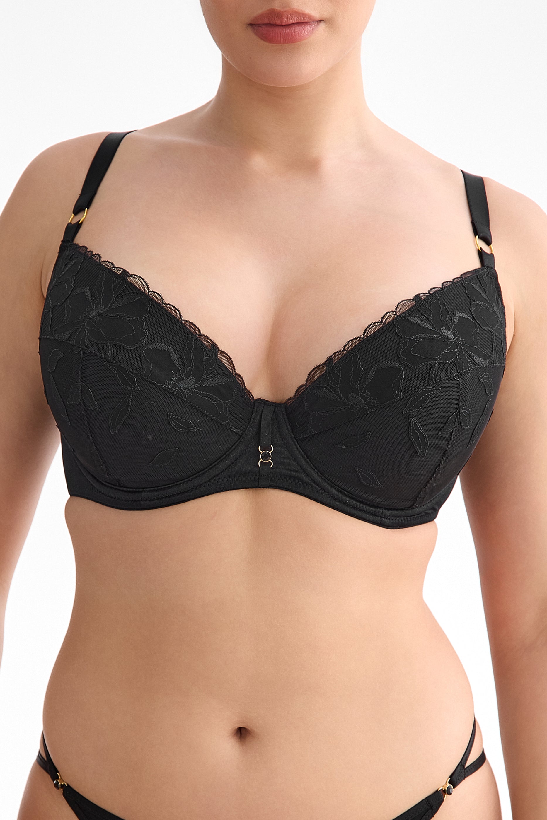 Emma push up bra B214 black