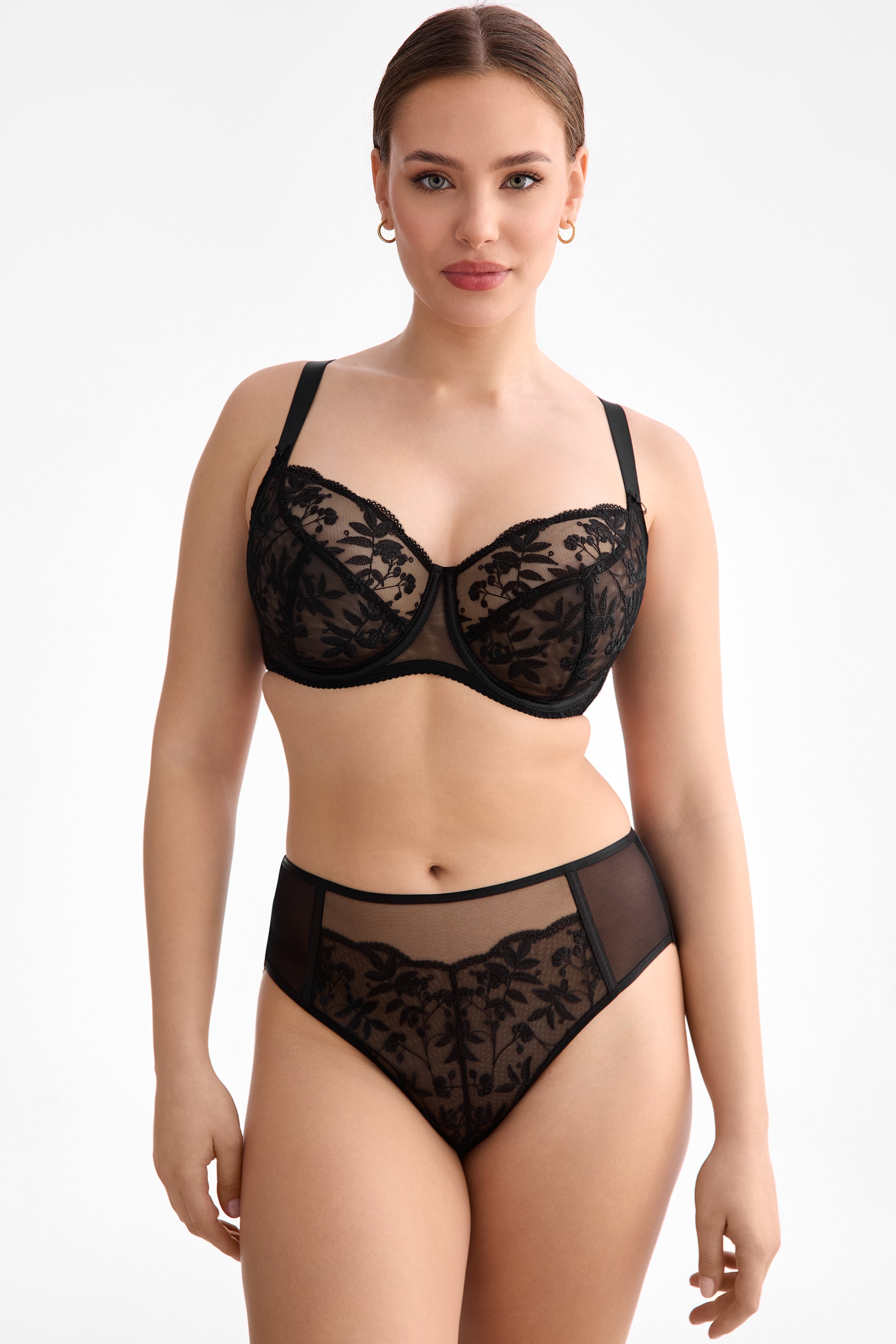 Fiora full cup bra B161 black