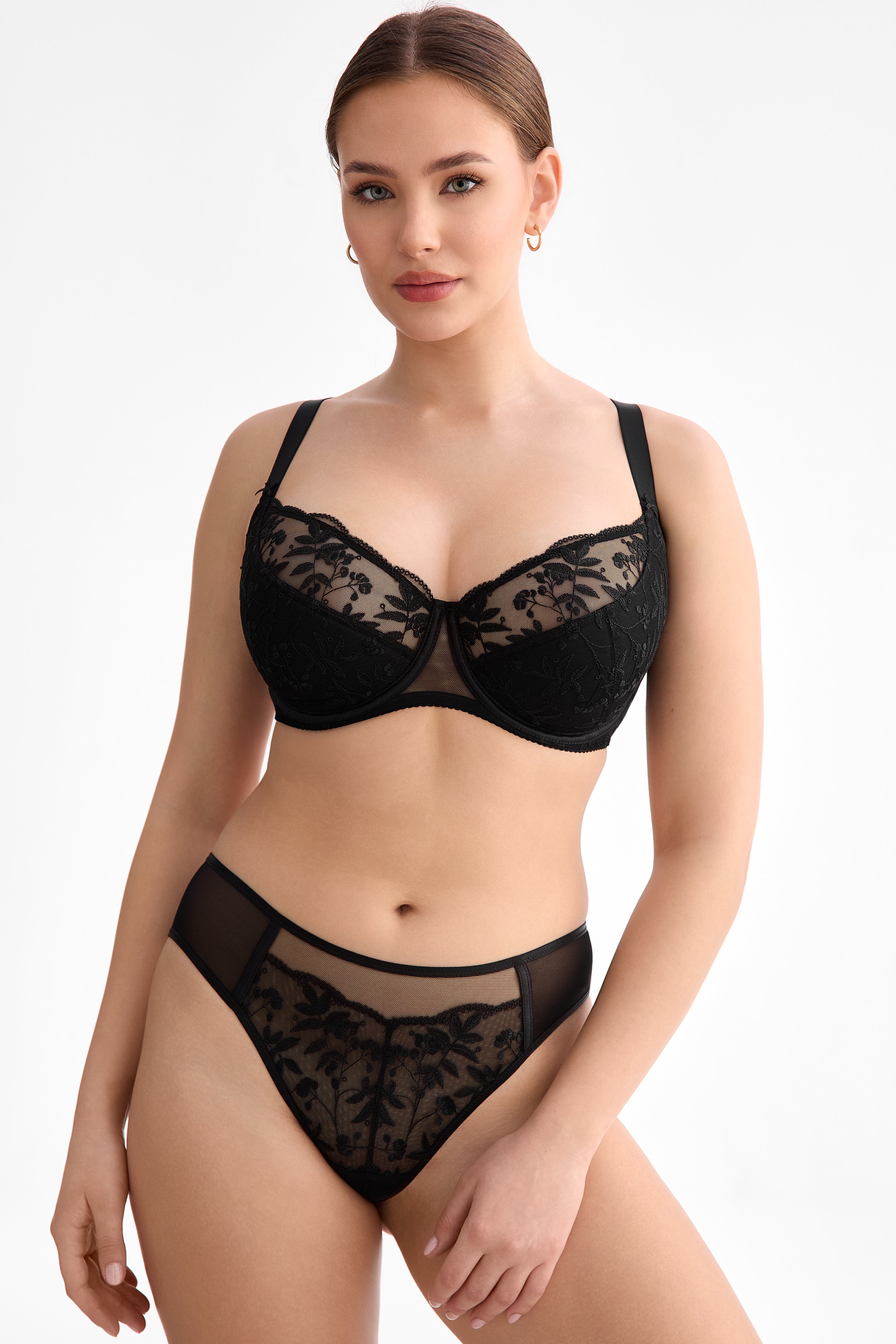 Fiora semi-soft bra B150 black