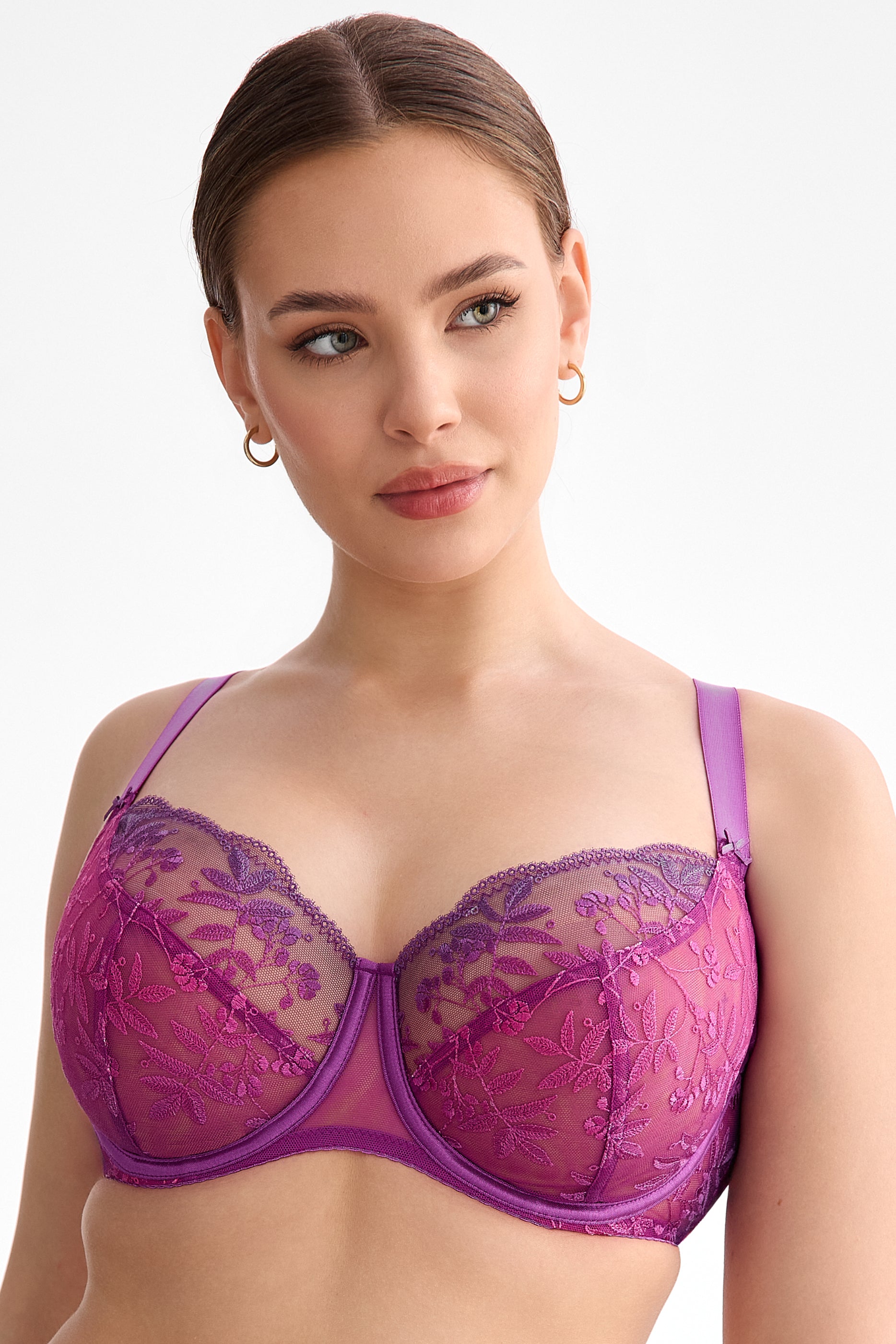Fiora full cup bra B161 fuchsia ombre