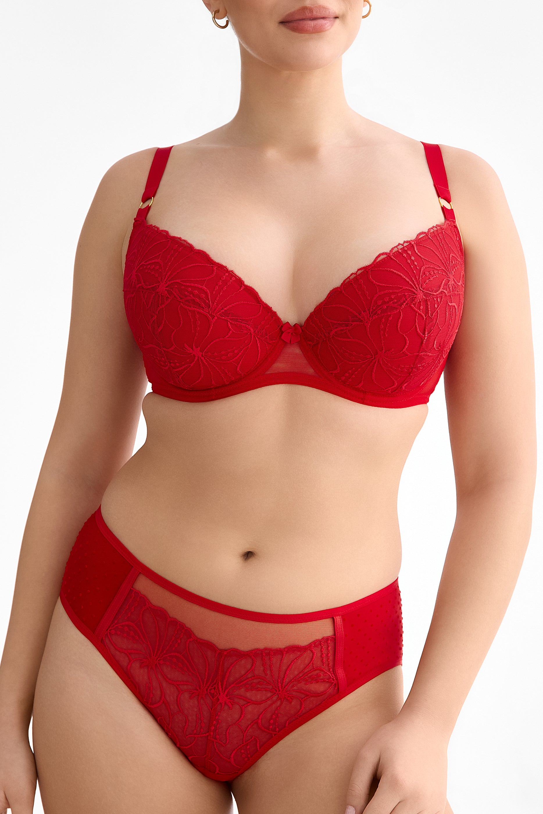 Harper tanga panties C511 red