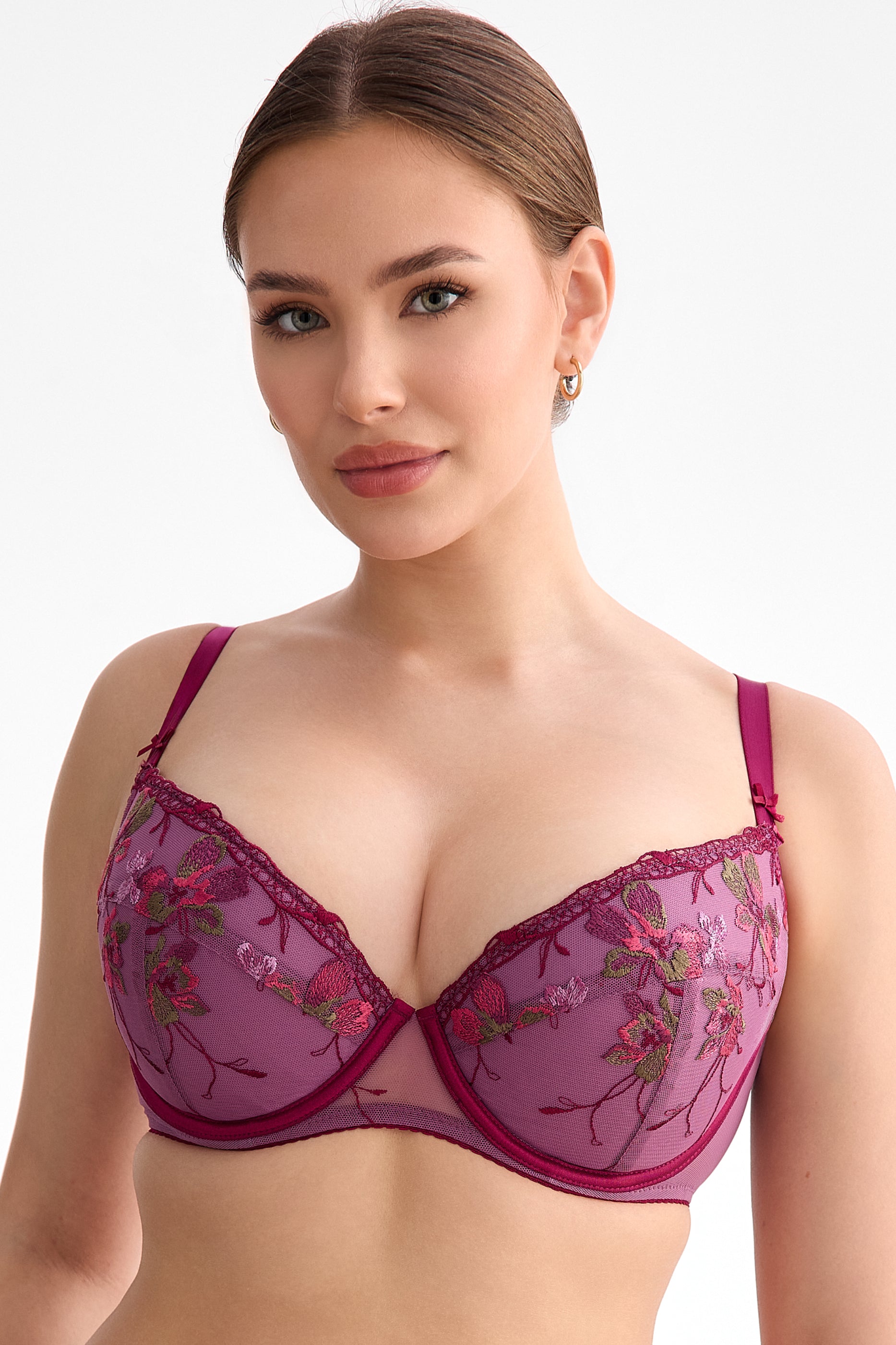 Karmela push up bra B214 amethyst