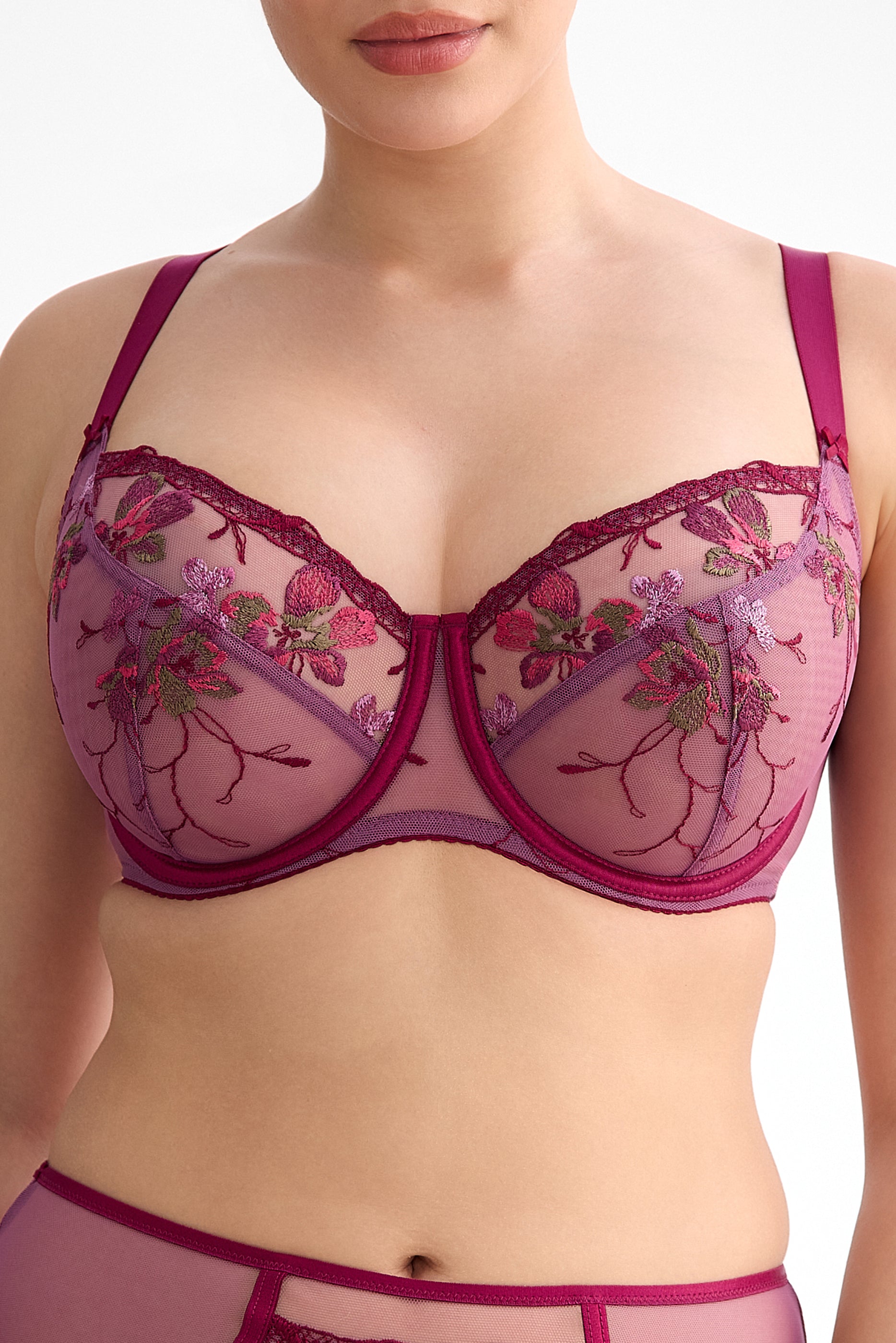 Karmela full cup bra B161 amethyst