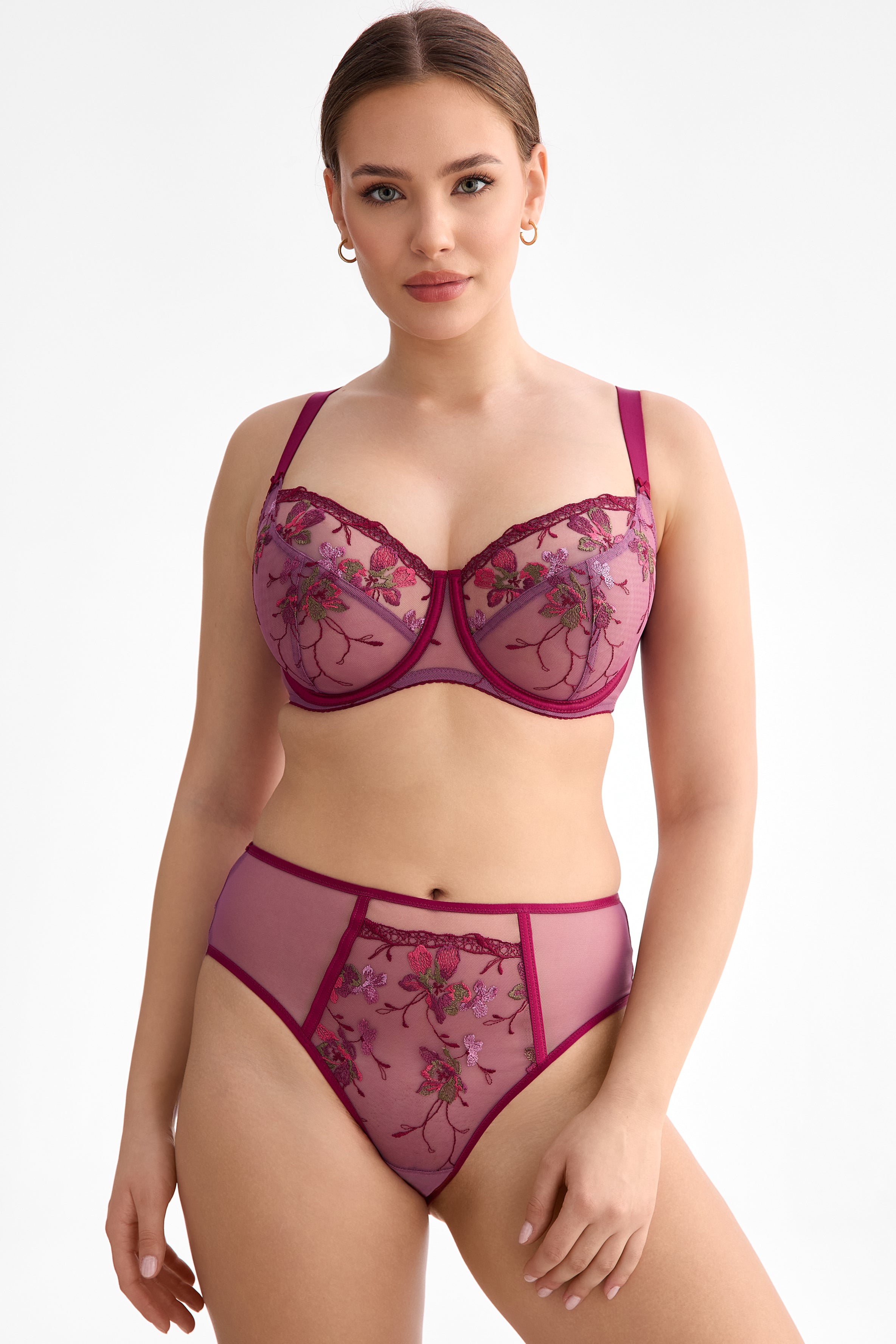 Karmela full cup bra B161 amethyst