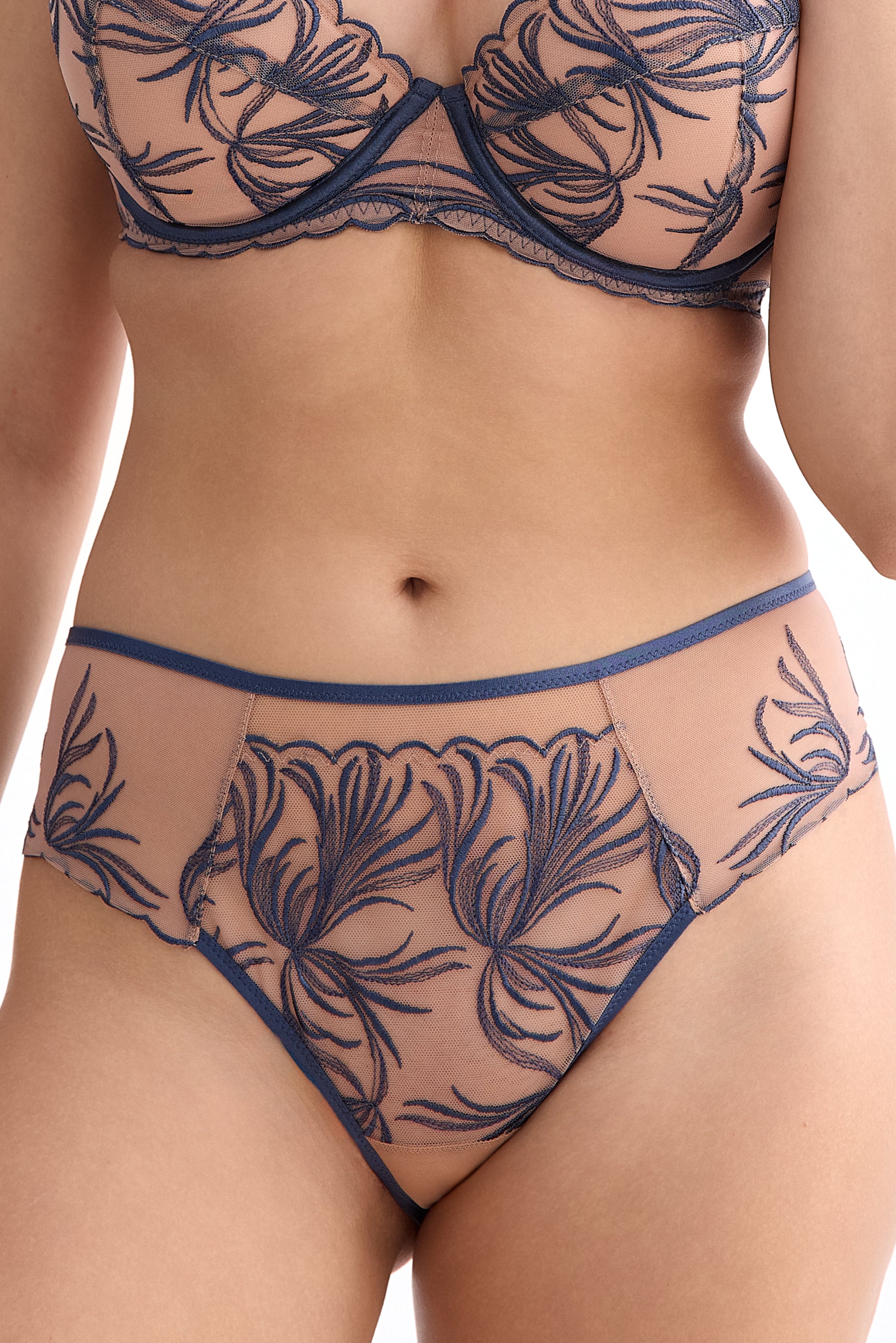 Palmer brazilian panties C322 stormy blue