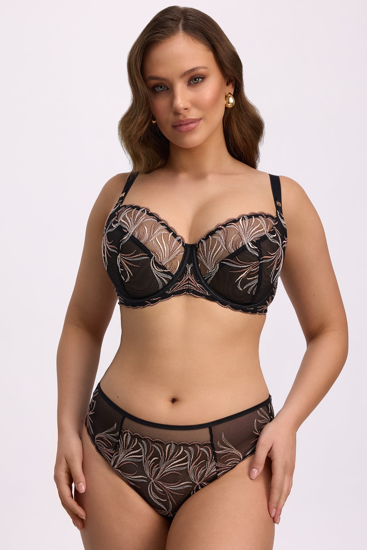 Palmer full cup bra B161 black