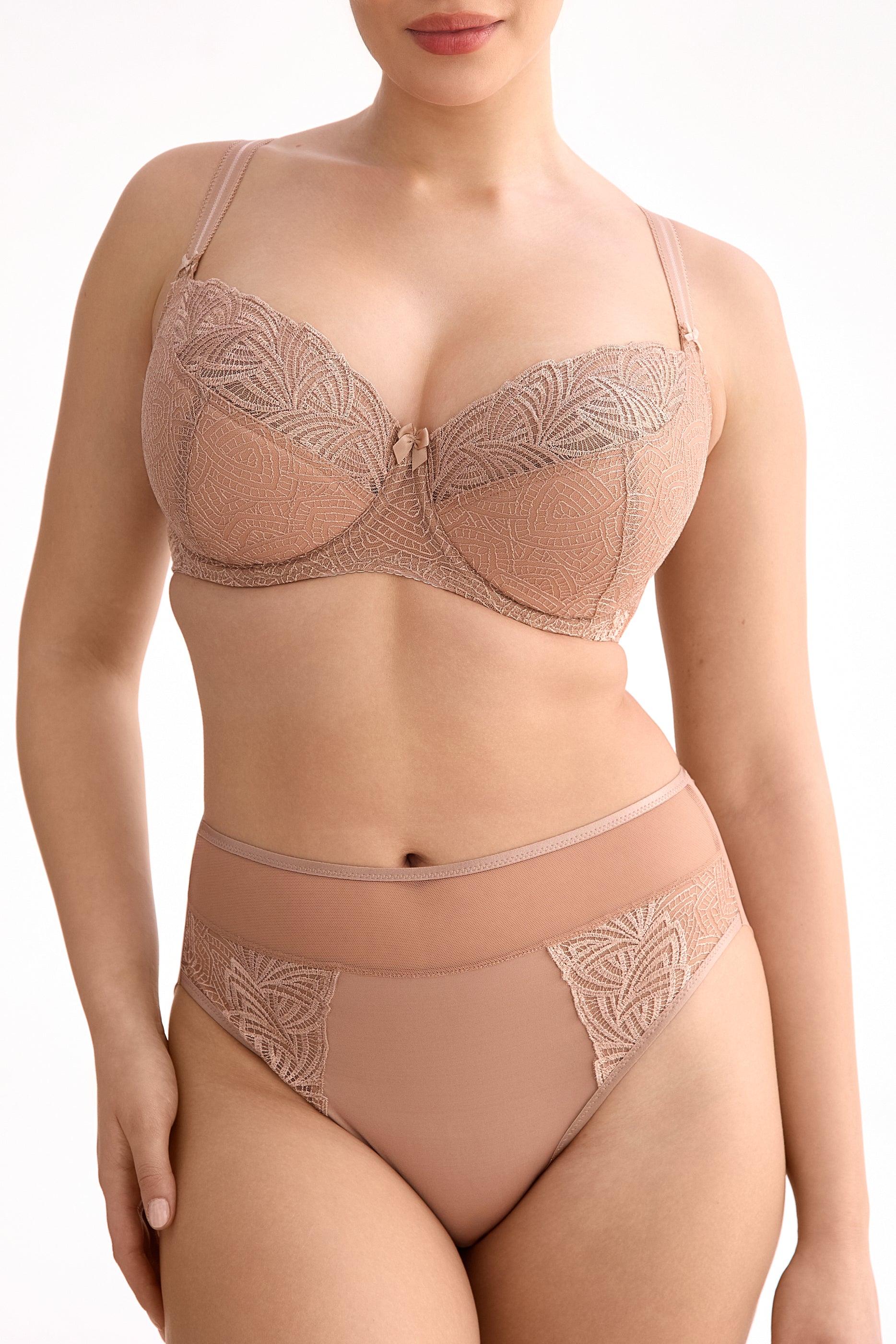 Rina semi-soft bra B150 beige