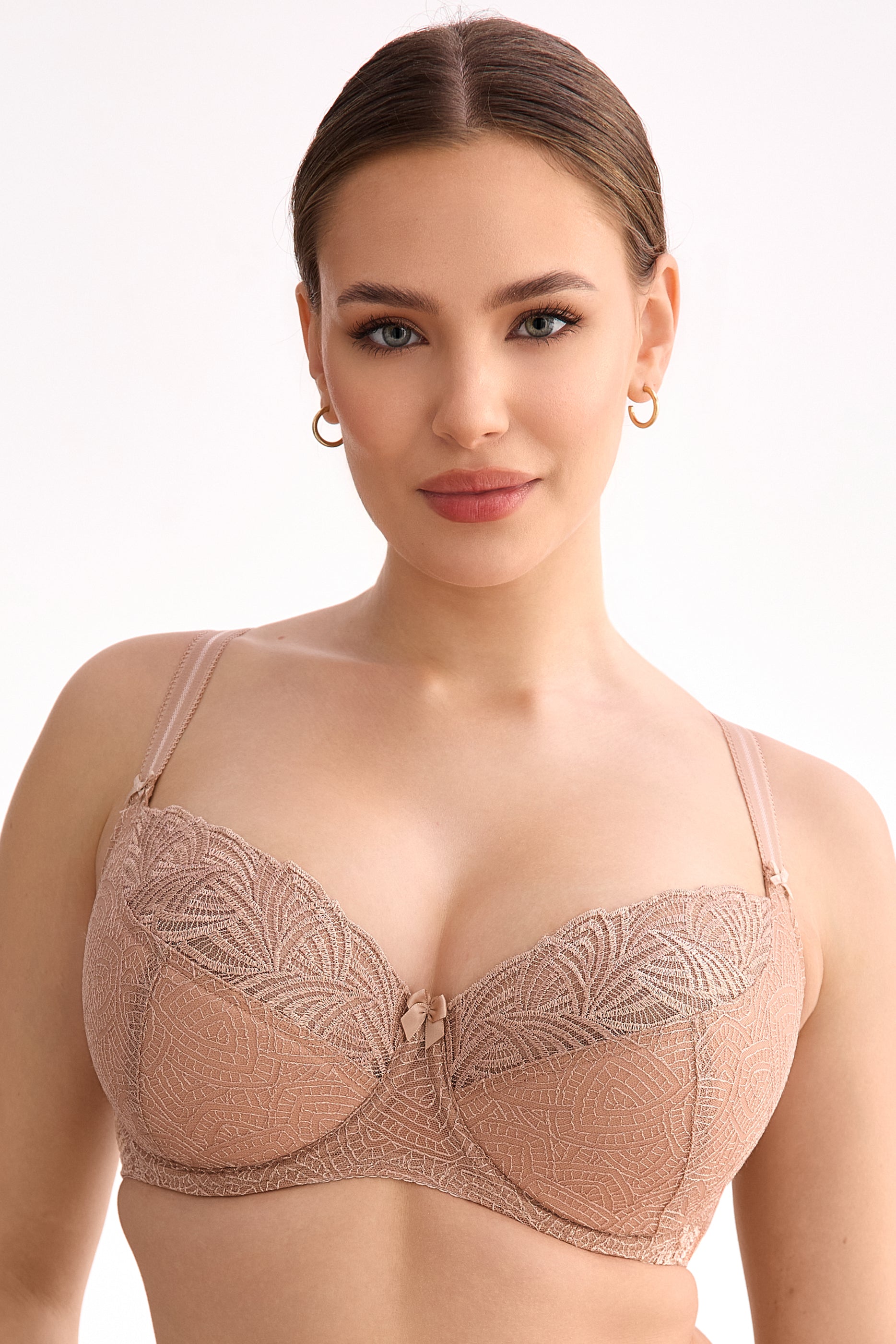 Rina semi-soft bra B150 beige
