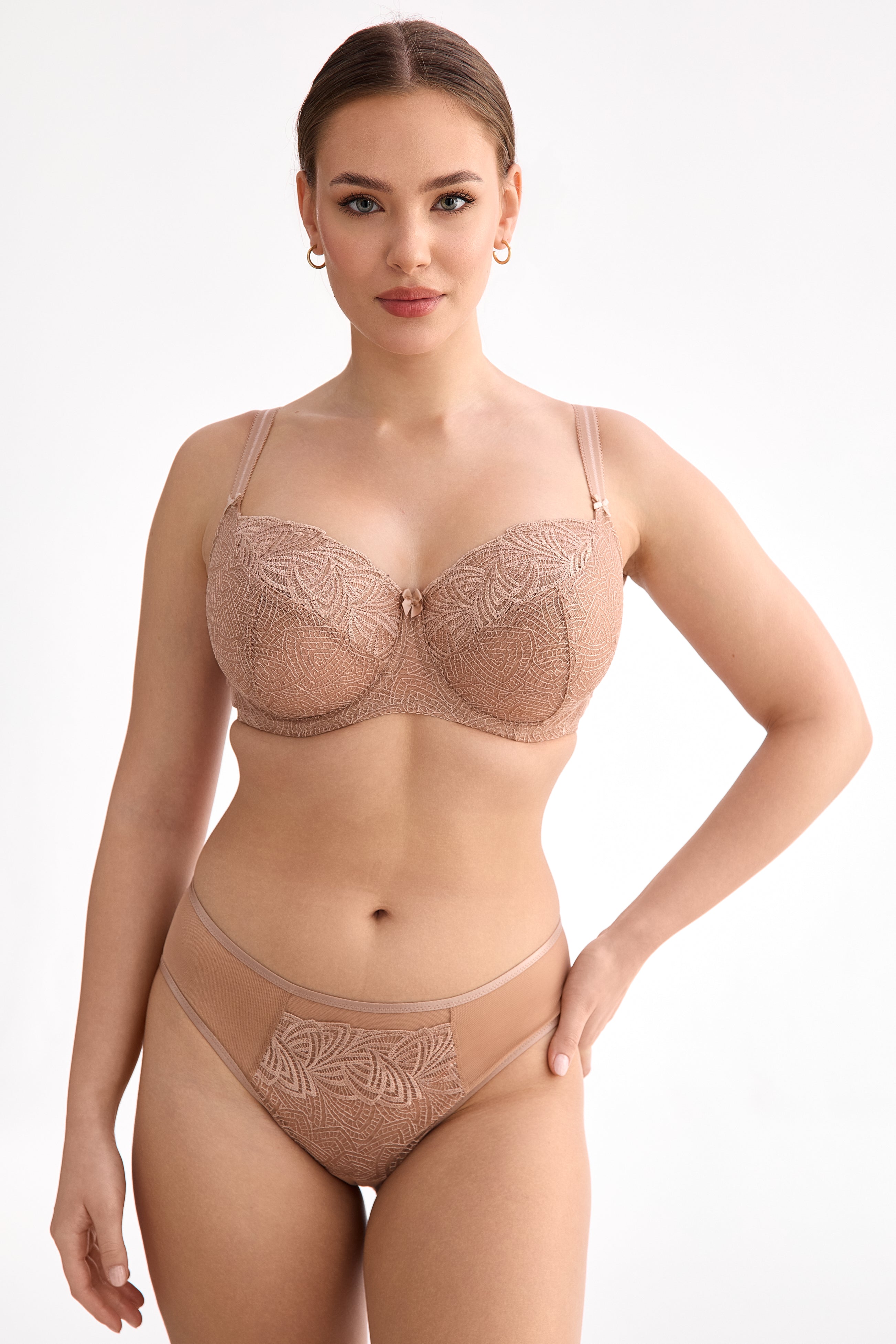 Rina for large bust bra B171 beige