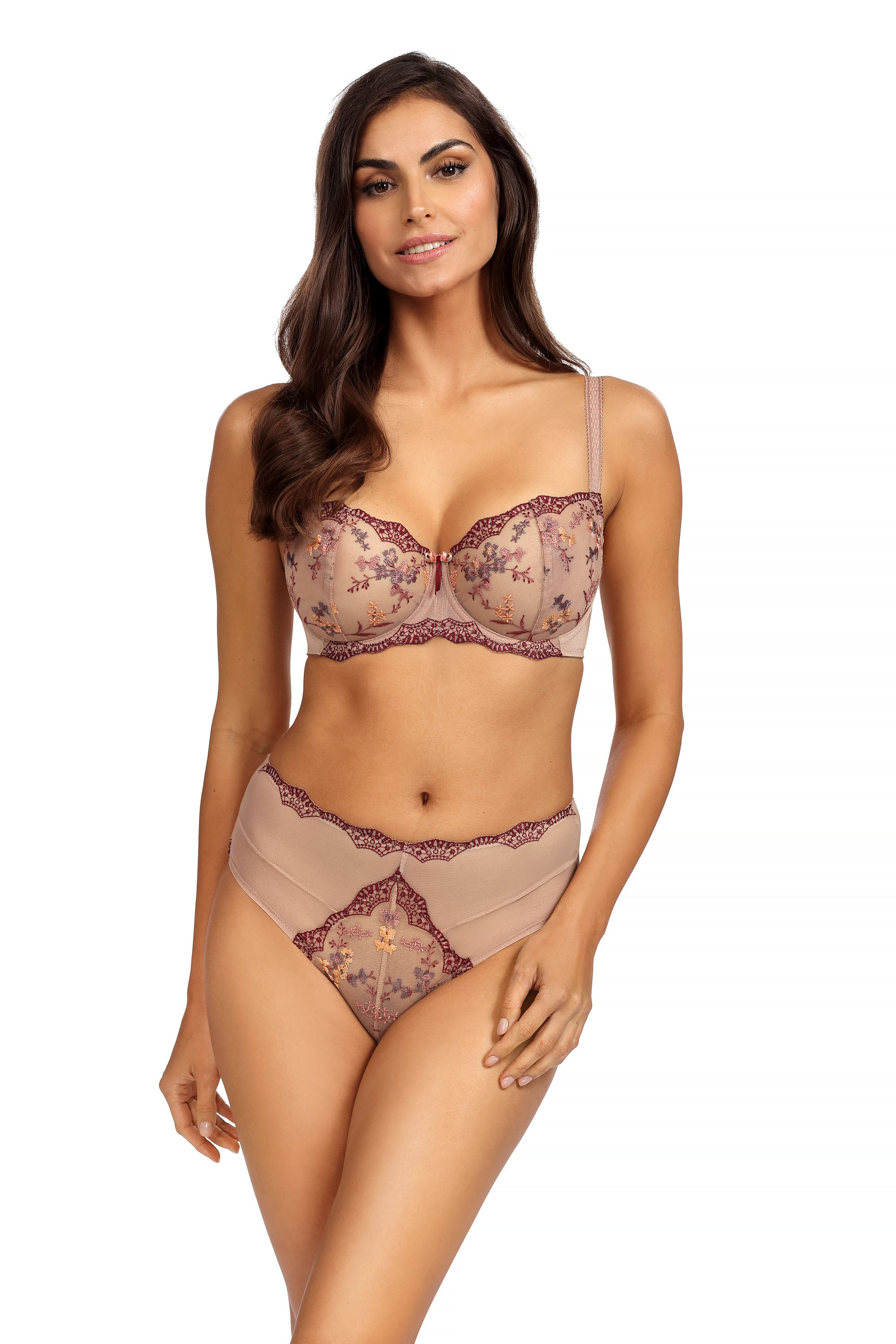 Hana soft balconette bra B139 beige