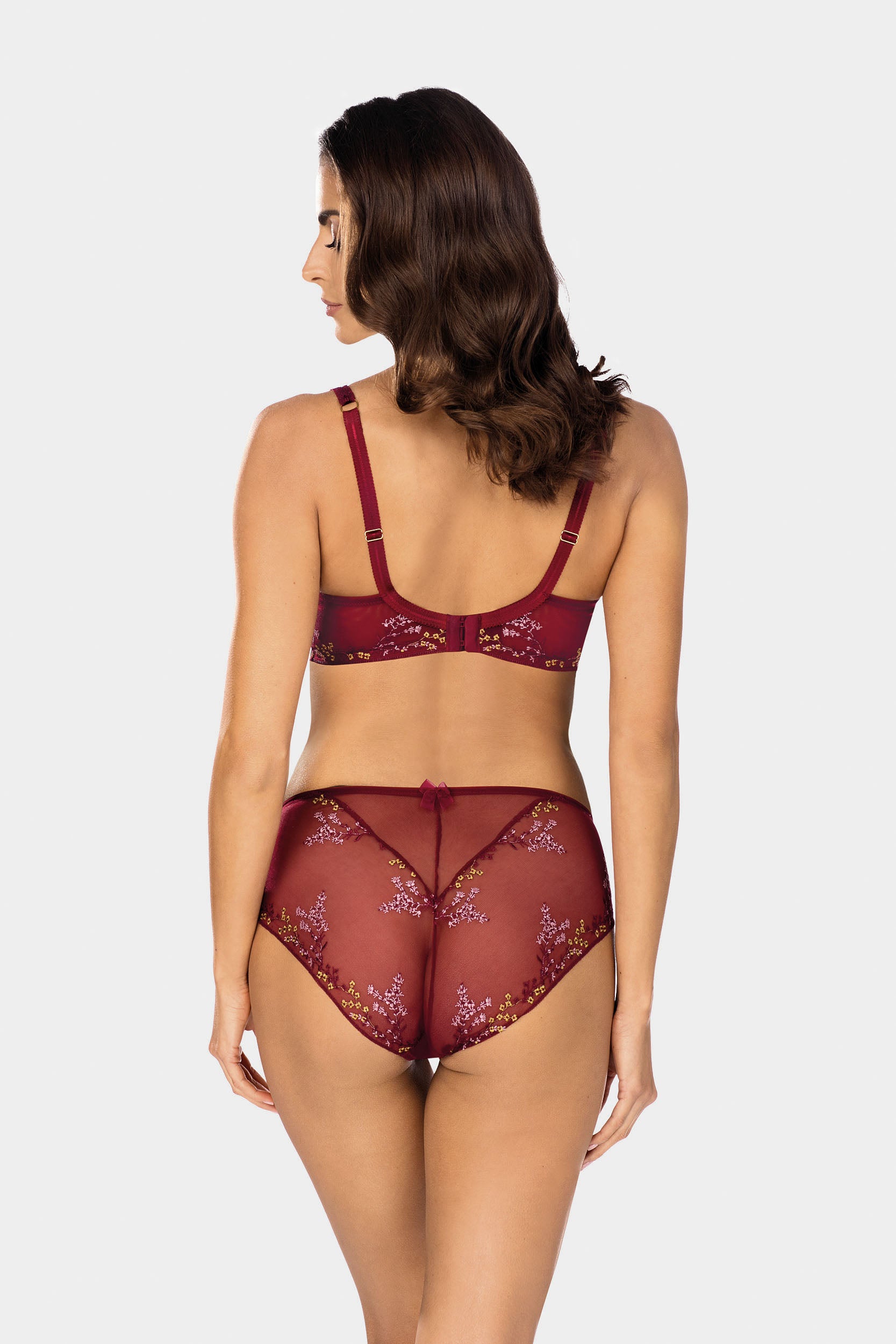 Sansa soft bra B103 burgundy