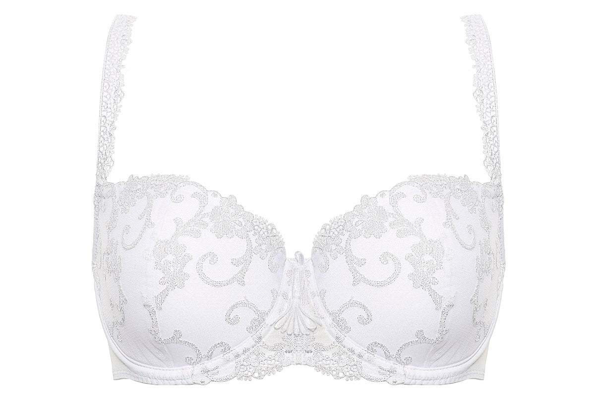 Sybila balconette push up bra B230 white