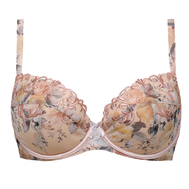 Amala push up bra B214 cocoa