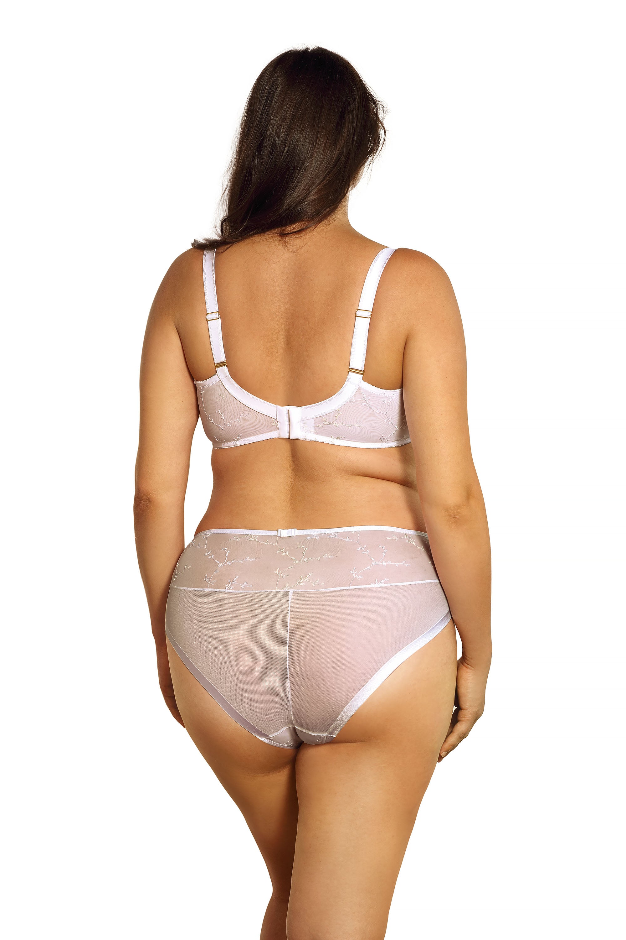 Alona high-waisted panties C125 white