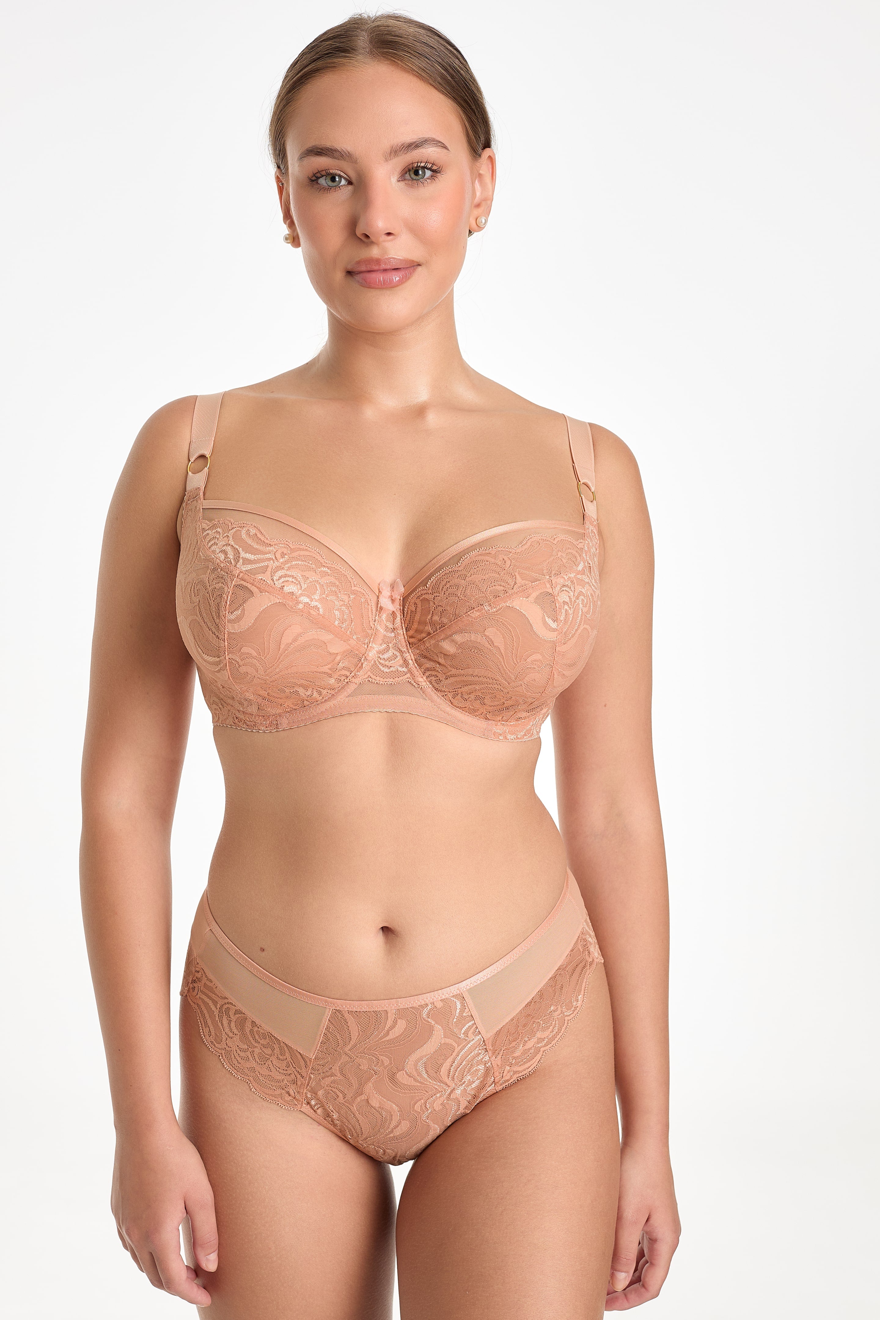 Marisa soft large brest bra B171 apricot