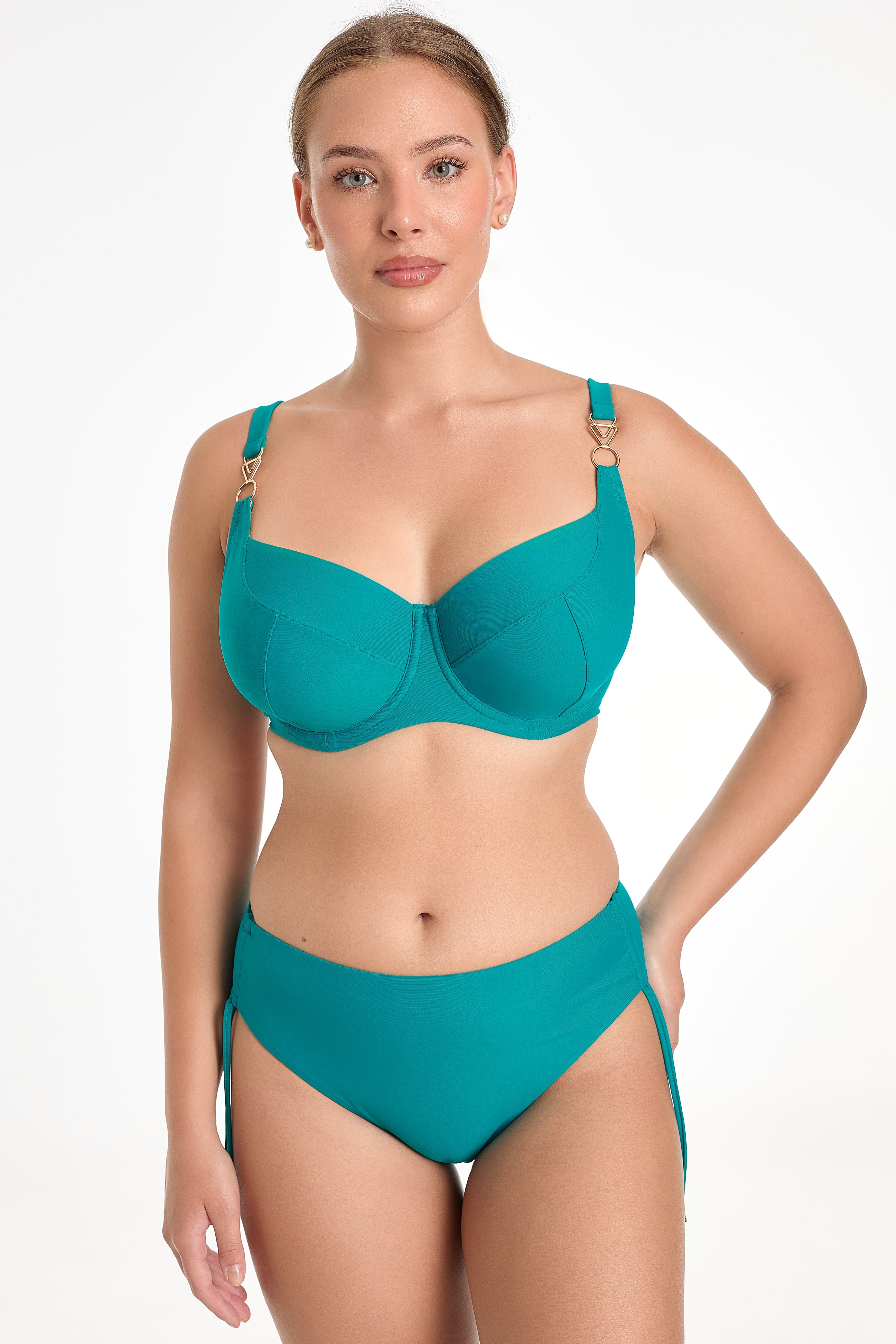 Capri Beach Briefs KC102 Emerald