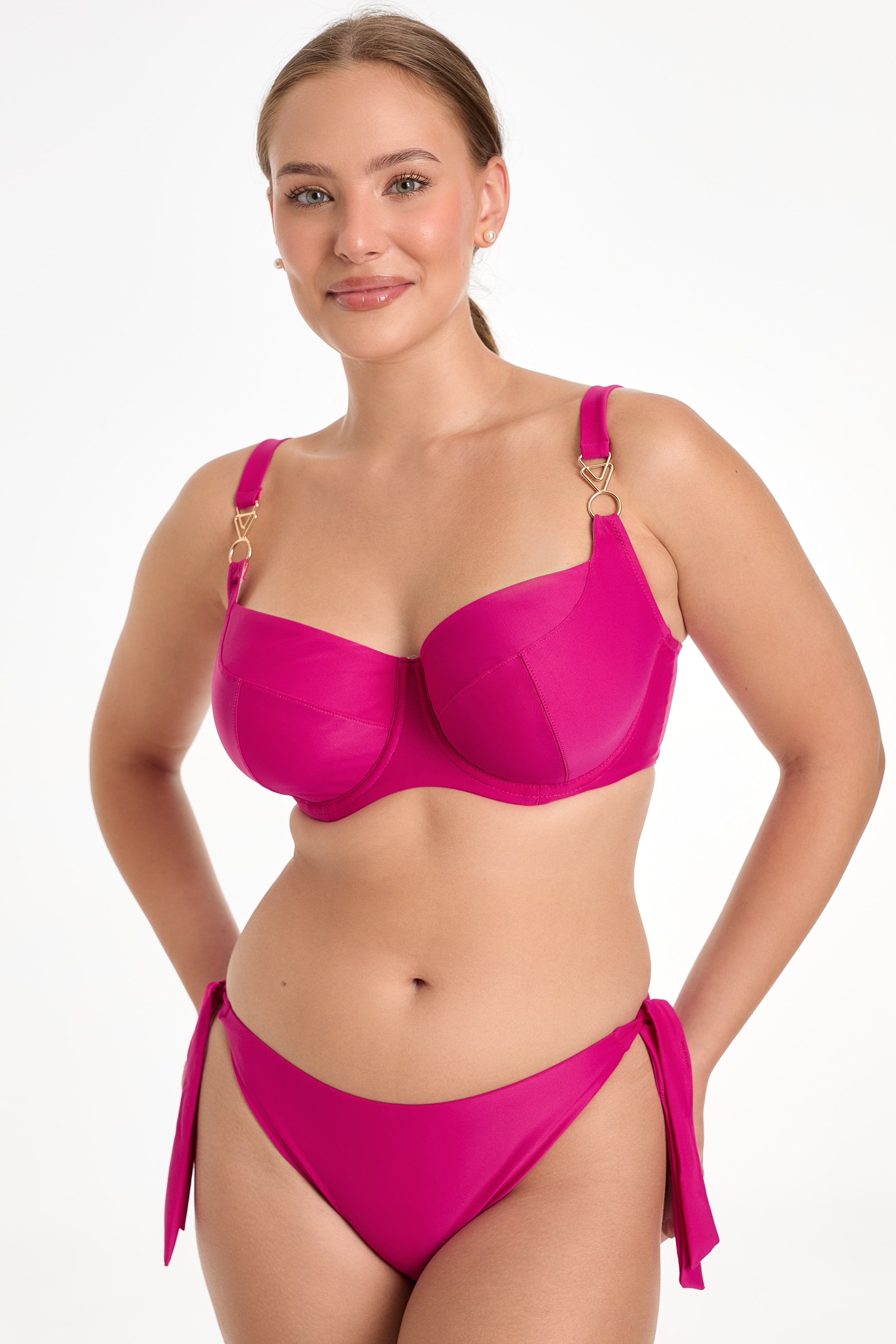 Carpi Tanga Beach Panties KC111 Fuchsia
