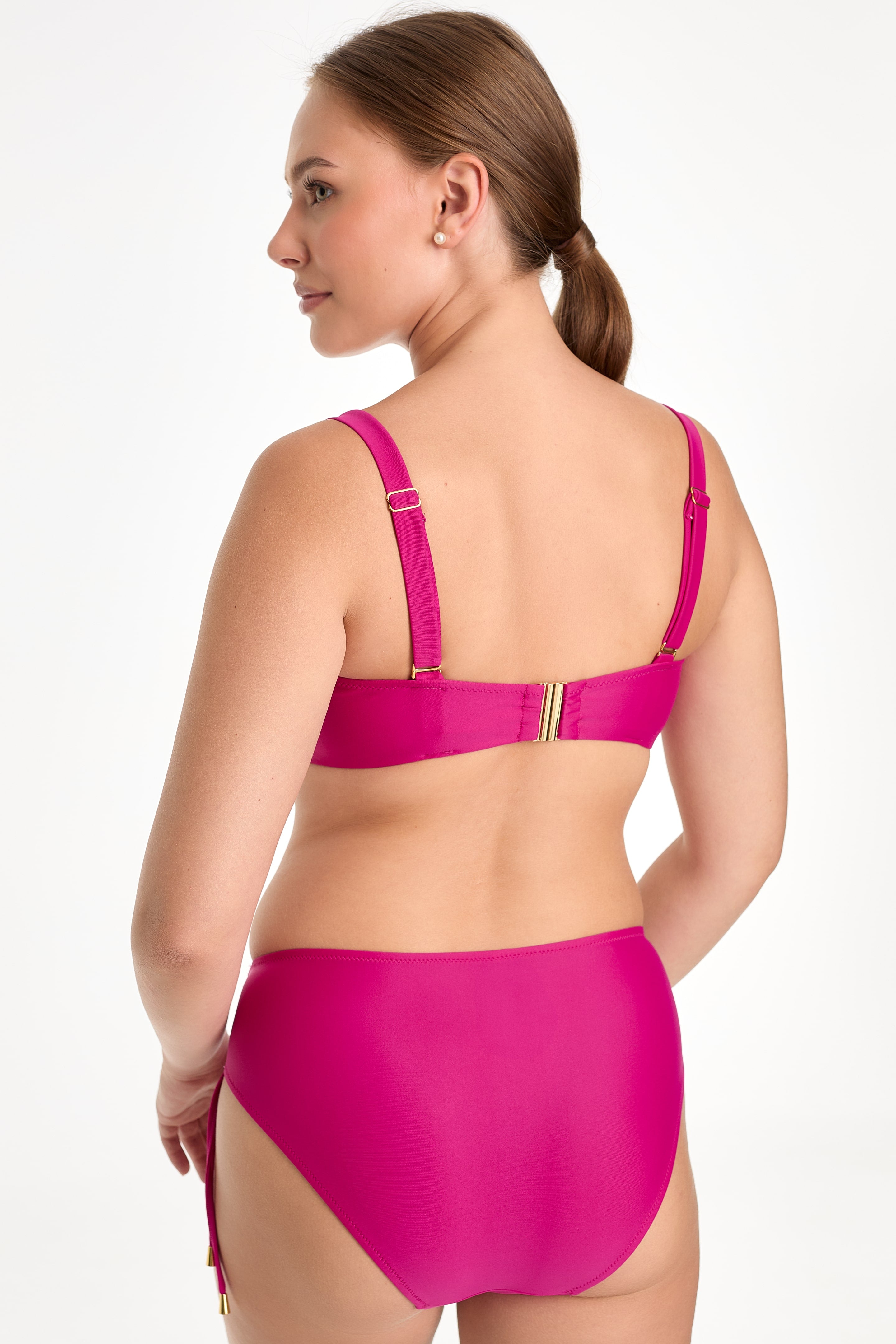 Capri Beach Briefs KC102 Fuchsia