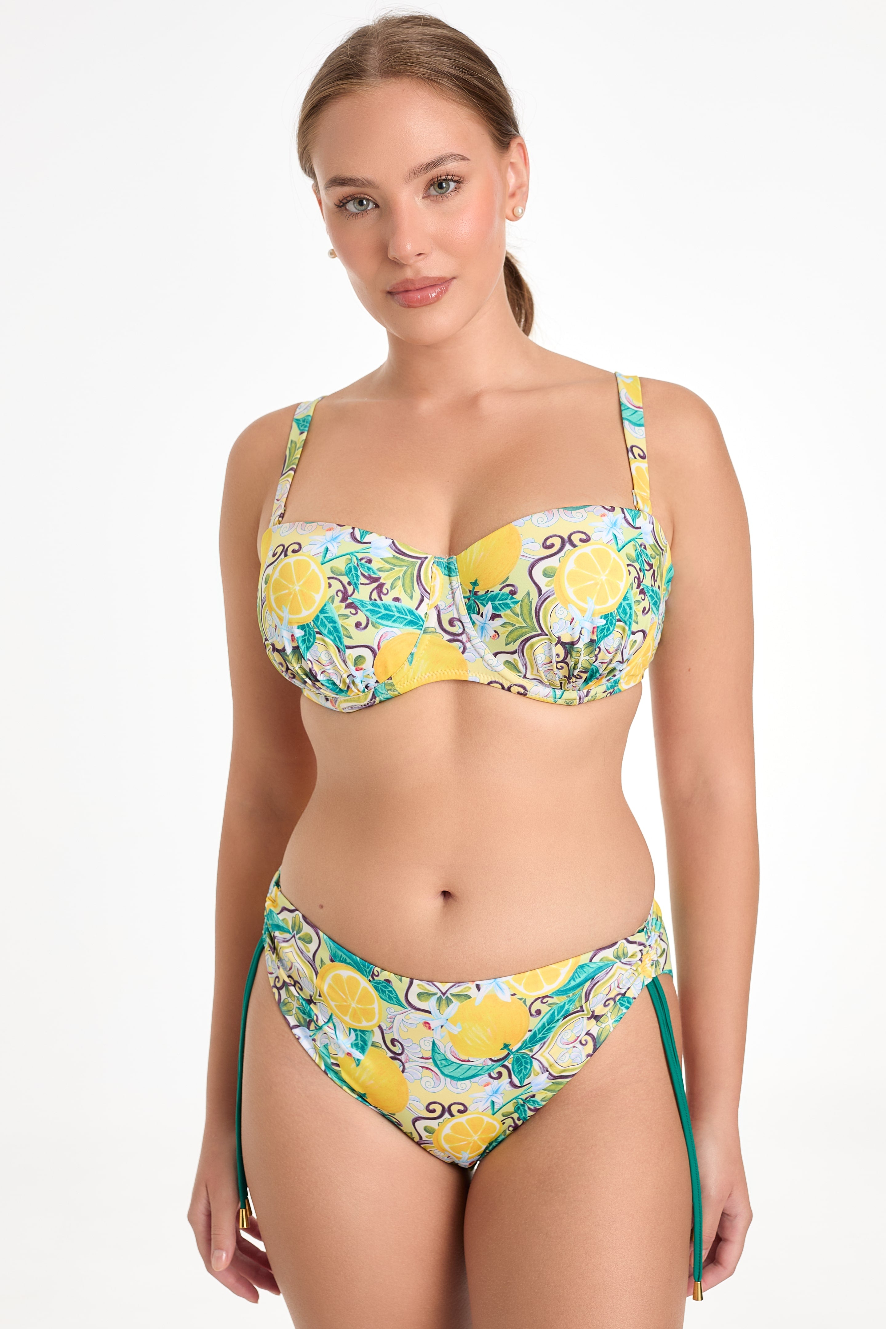 Amalfi Push Up Bardot Beach Bra KB341