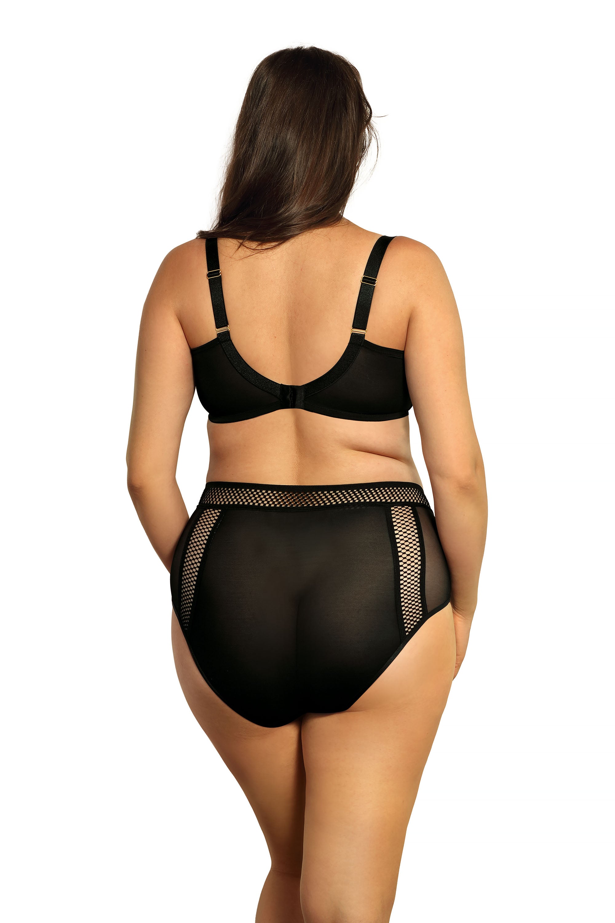 Pilar high-waisted panties C125 black