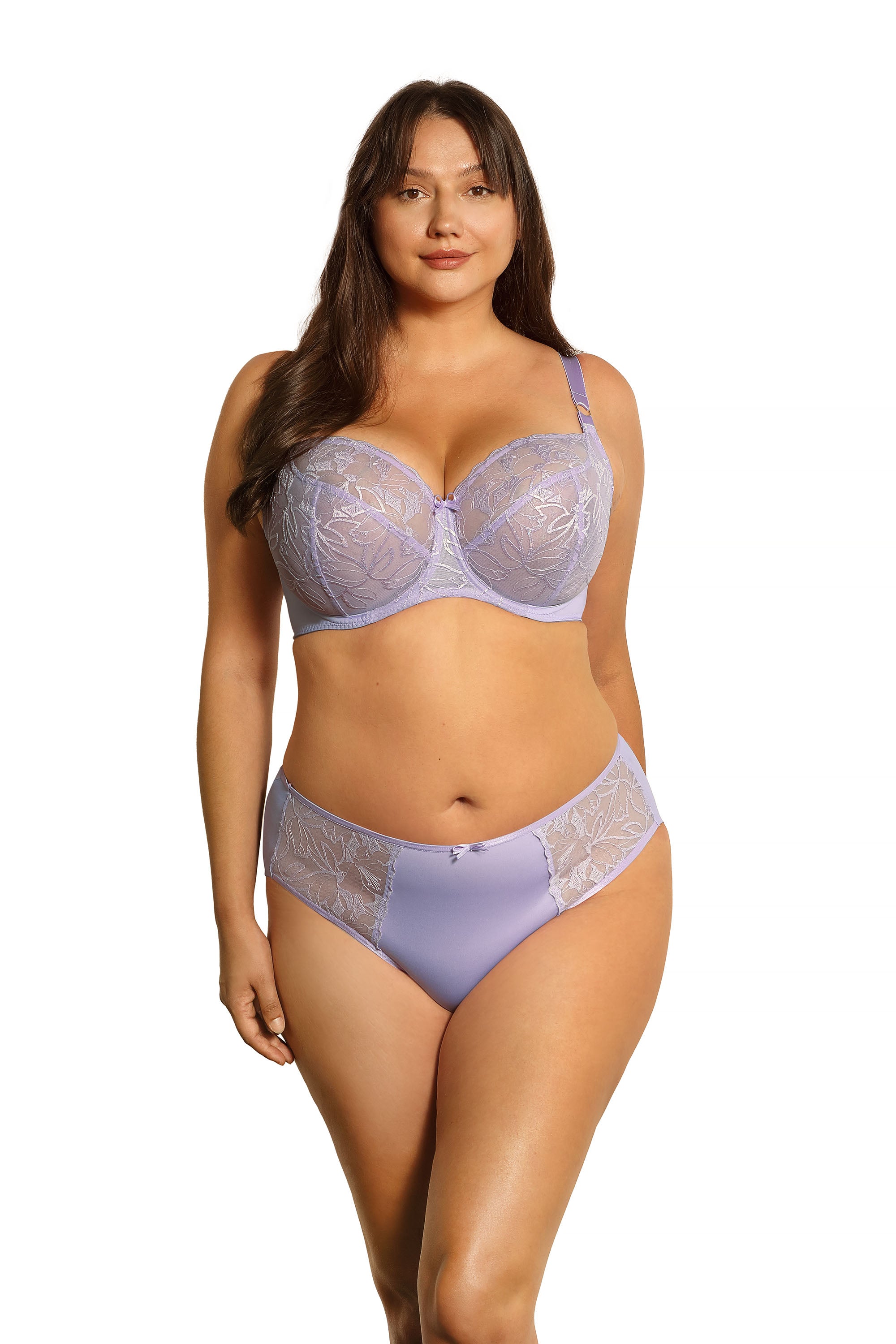 Bonita high-waisted panties C124 lilac