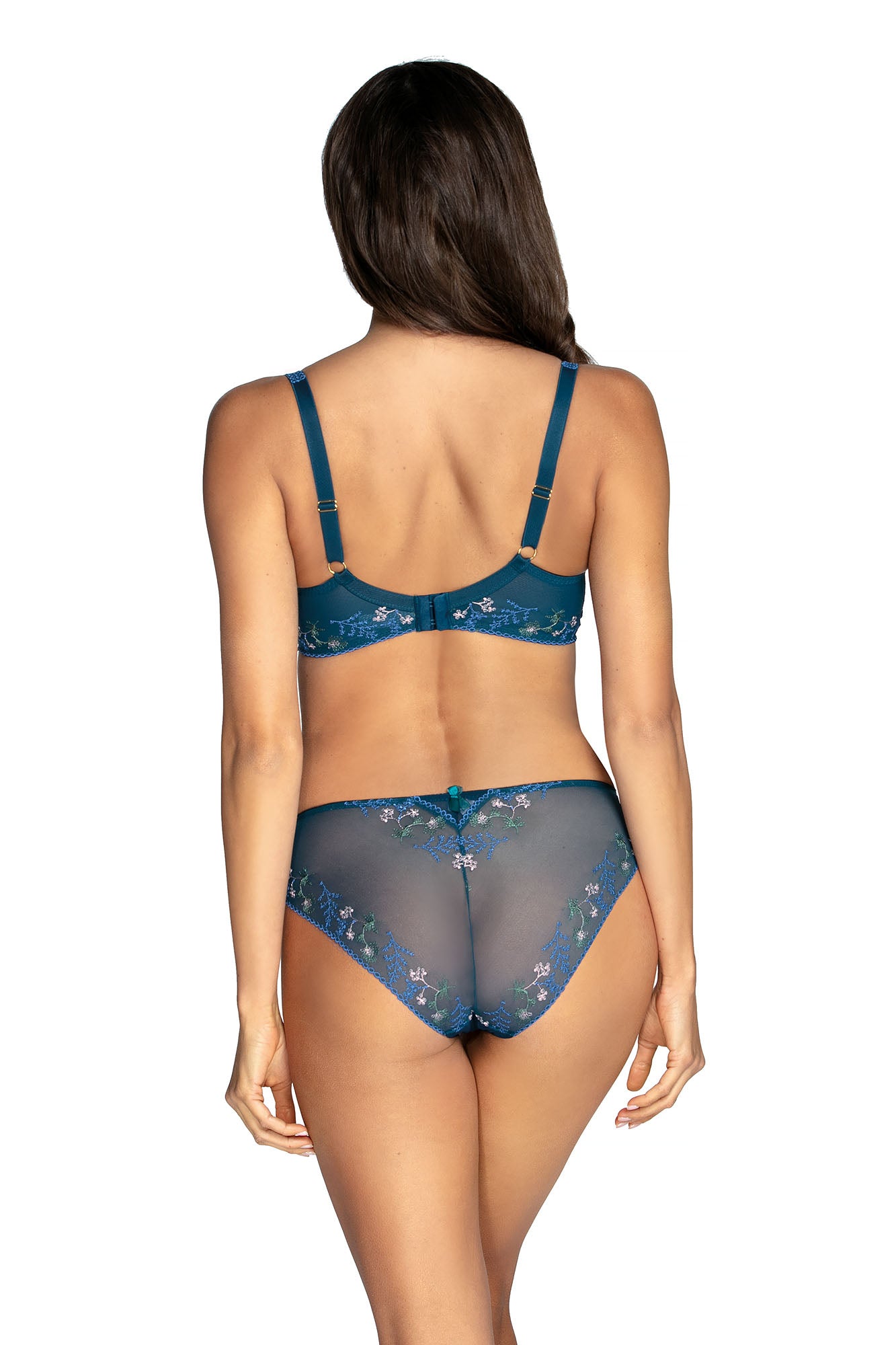 Nadeen soft balconette bra B139 azure