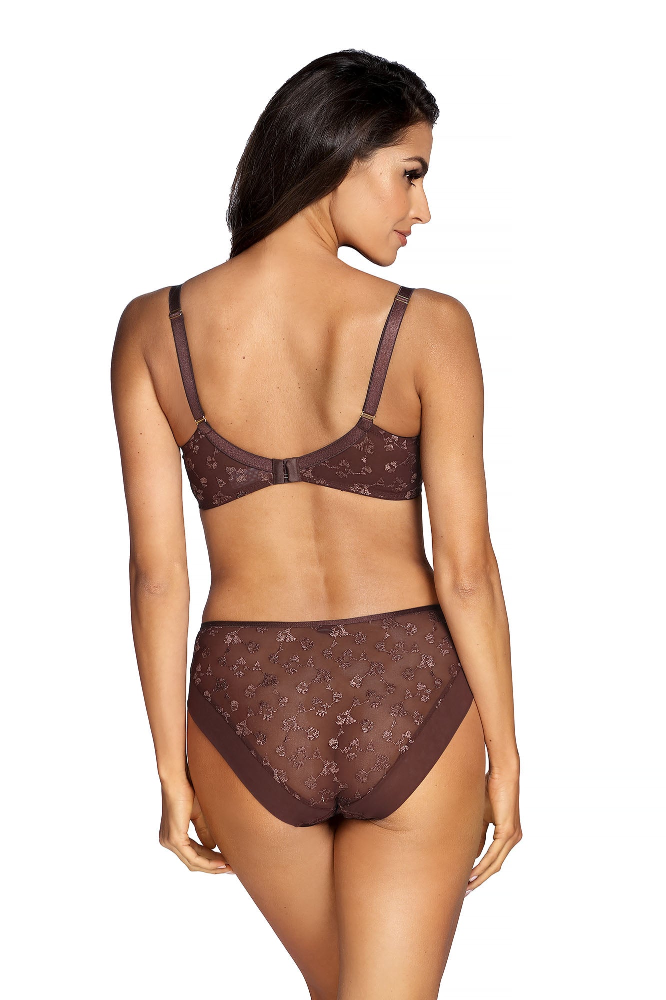 Almas soft bra B161 brown