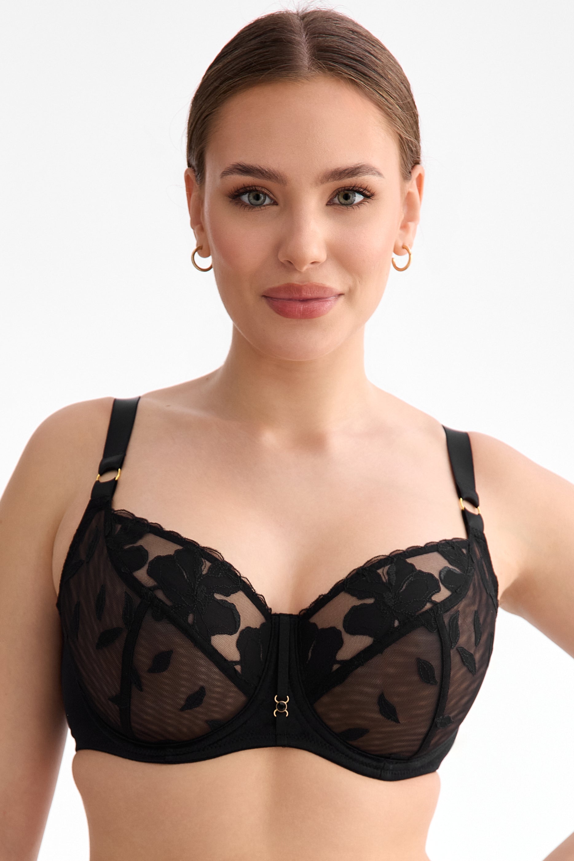 Emma full cup bra B161 black