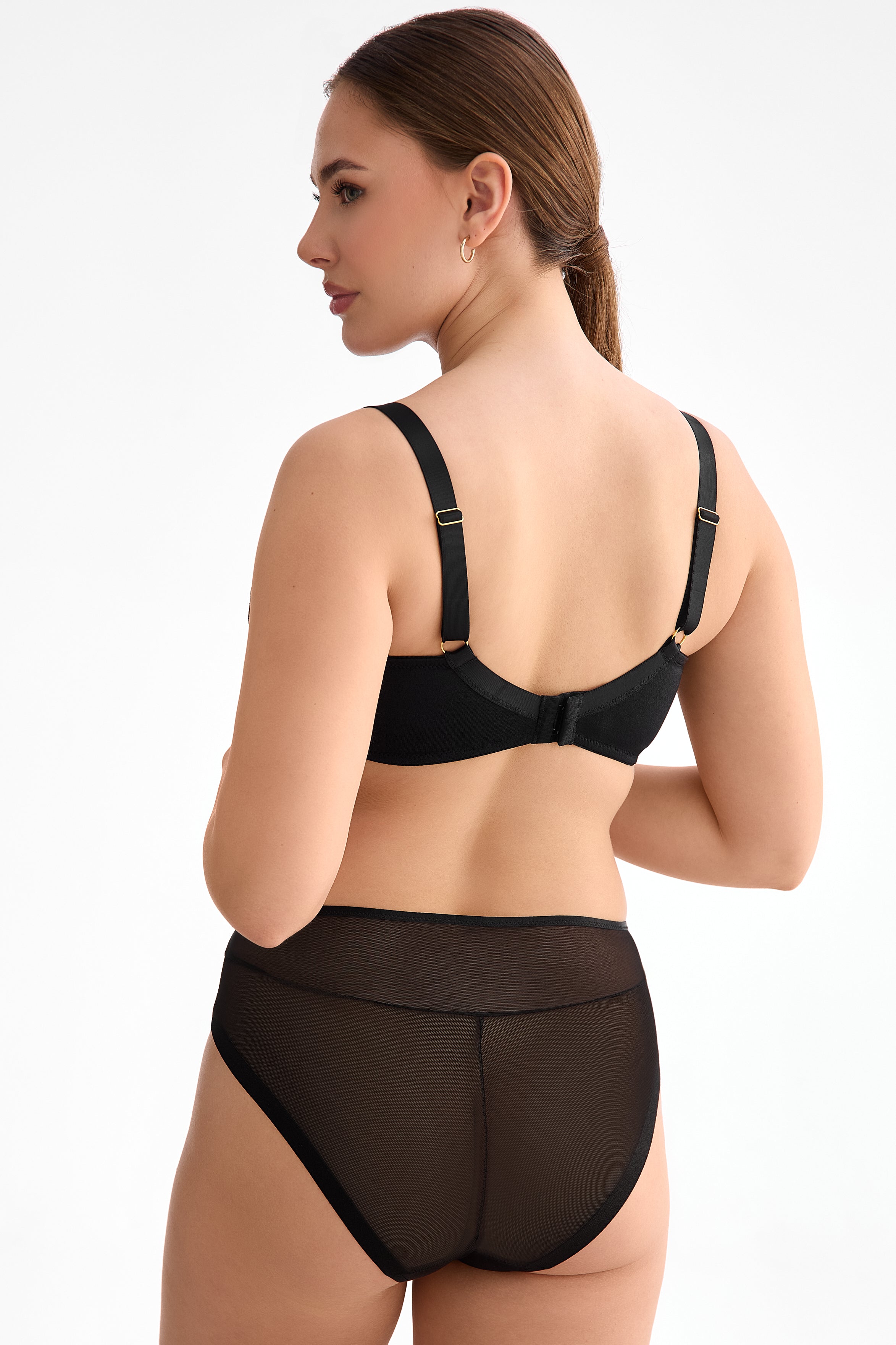 Emma high waisted panties C125 black