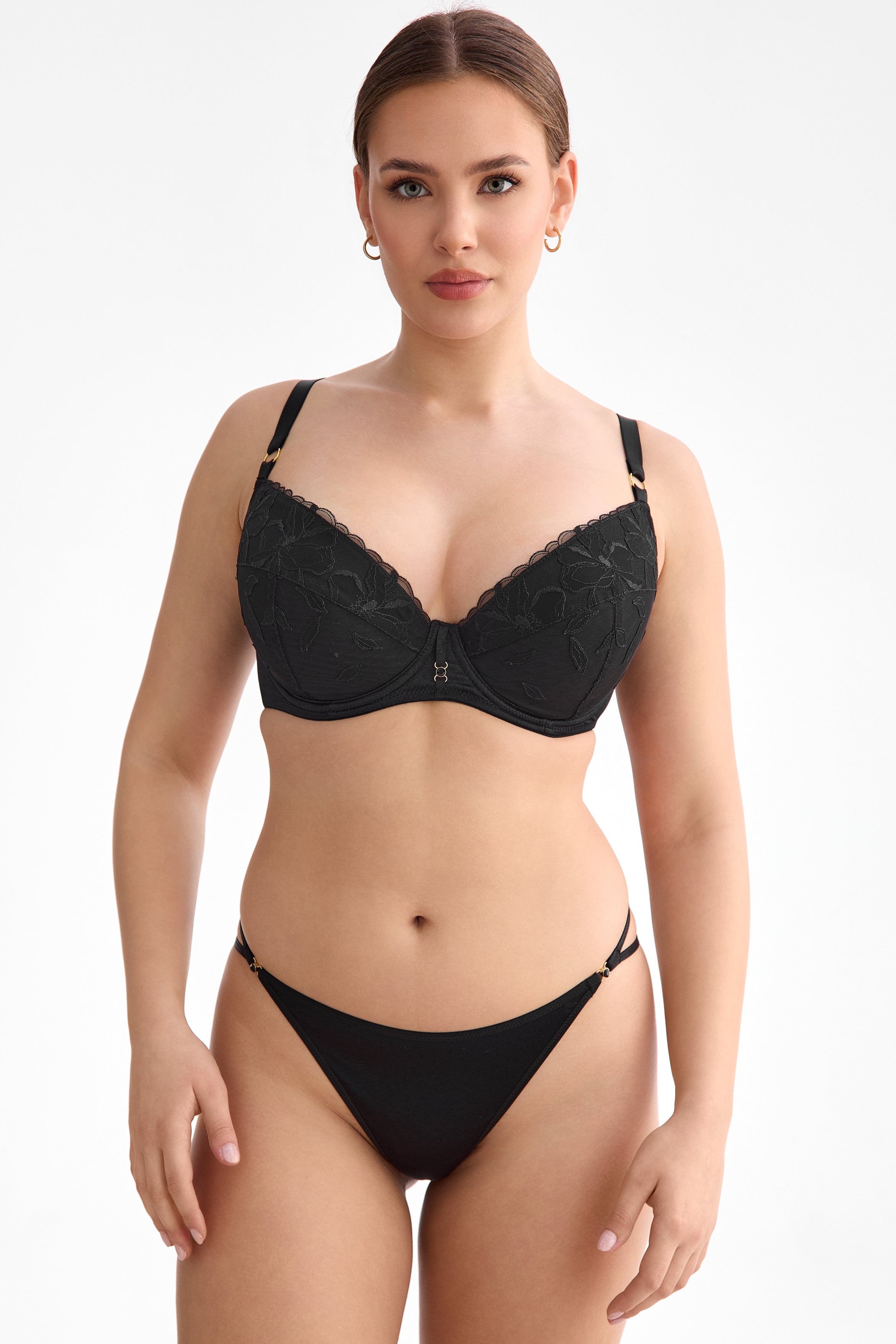 Emma push up bra B214 black
