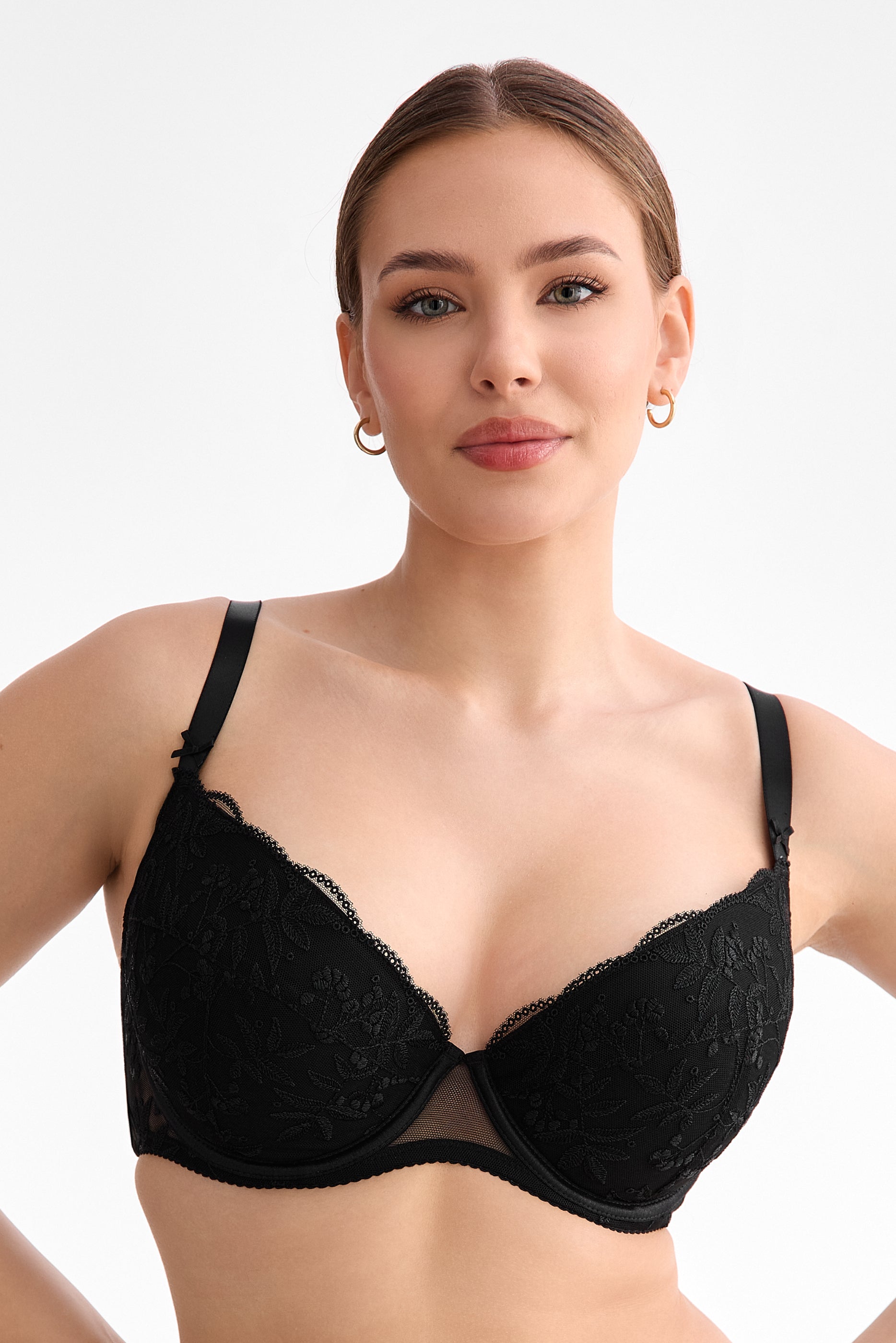 Emma push up bra B214 black