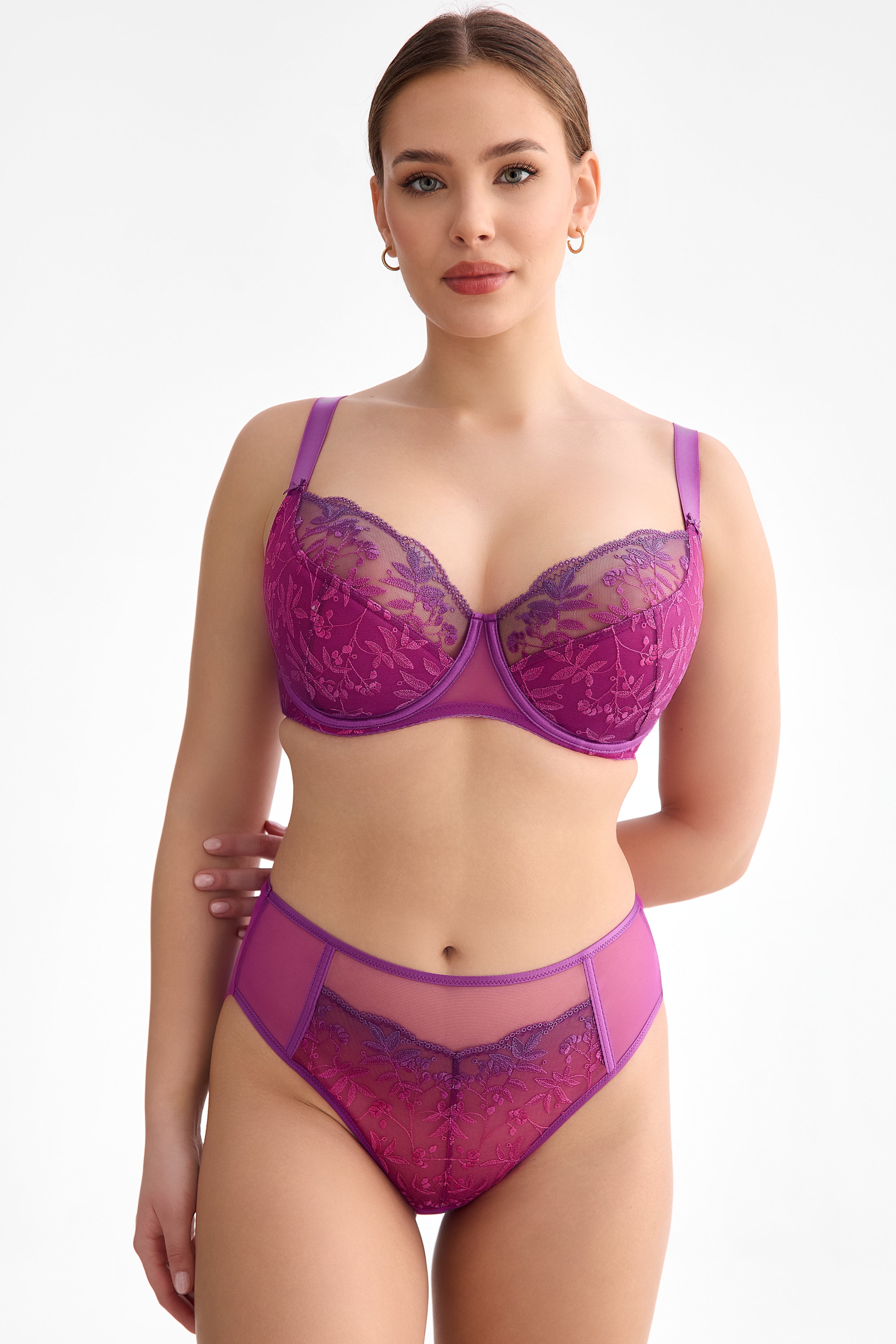 Fiora semi-soft bra B150 fuchsia ombre