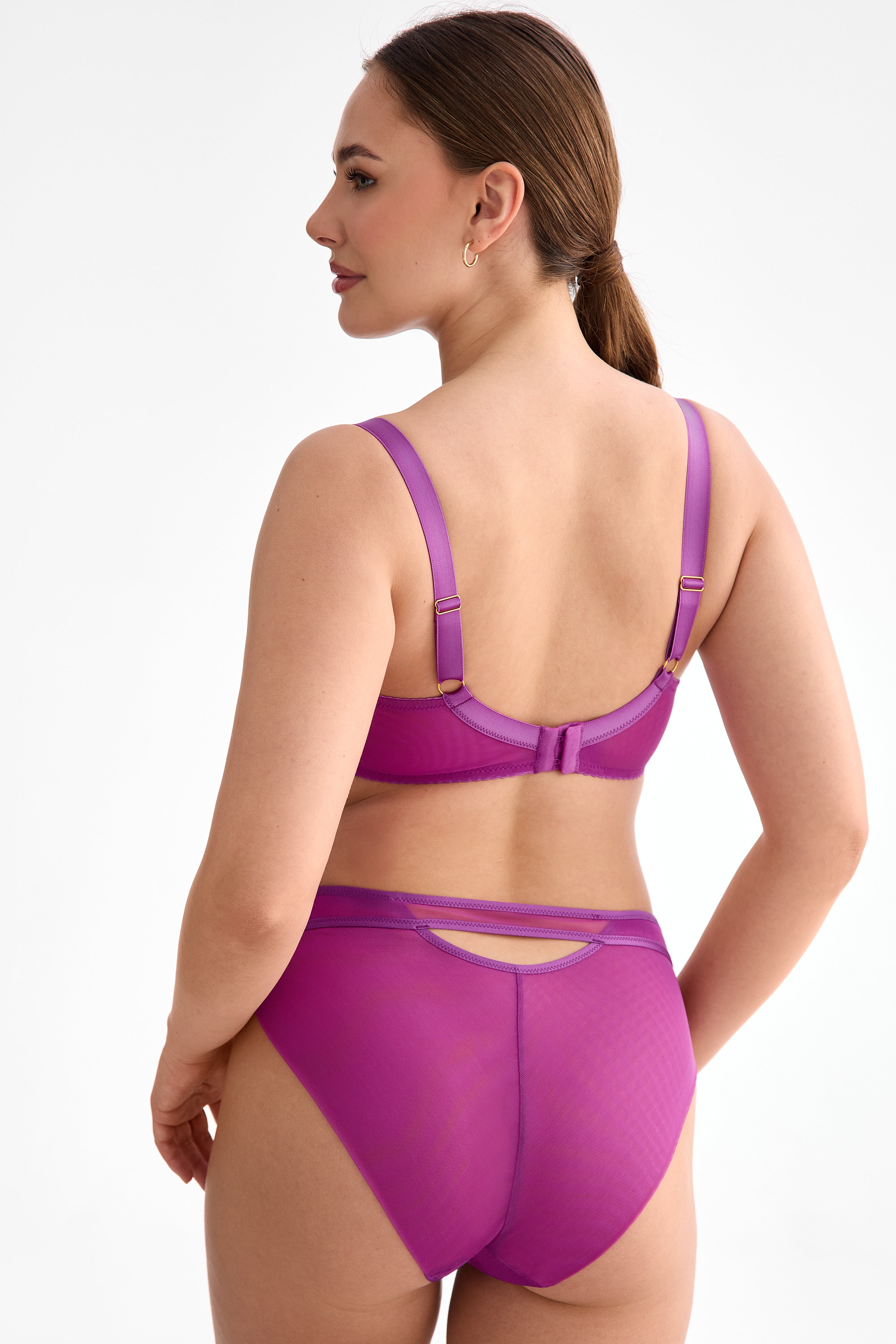 Fiora high waisted panties C125 fuchsia ombre