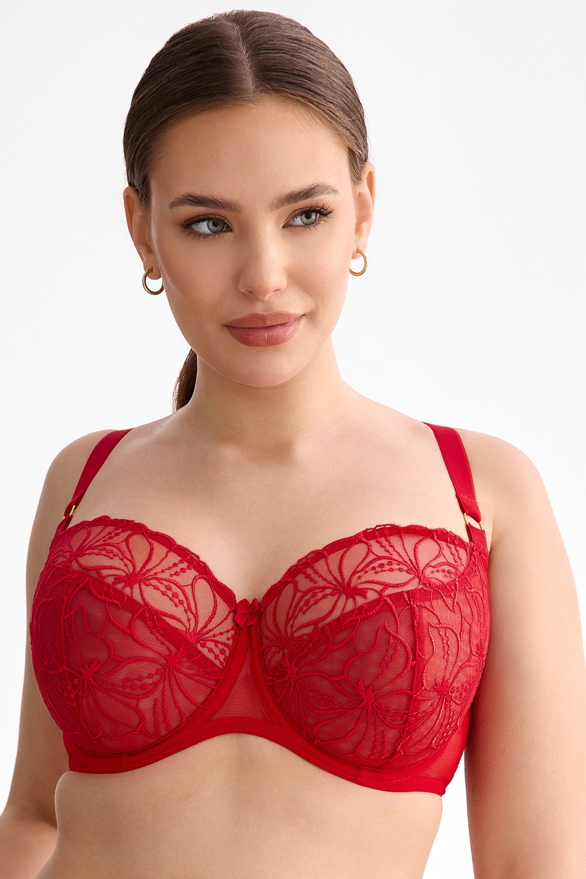 Harper for large bust bra B171 red