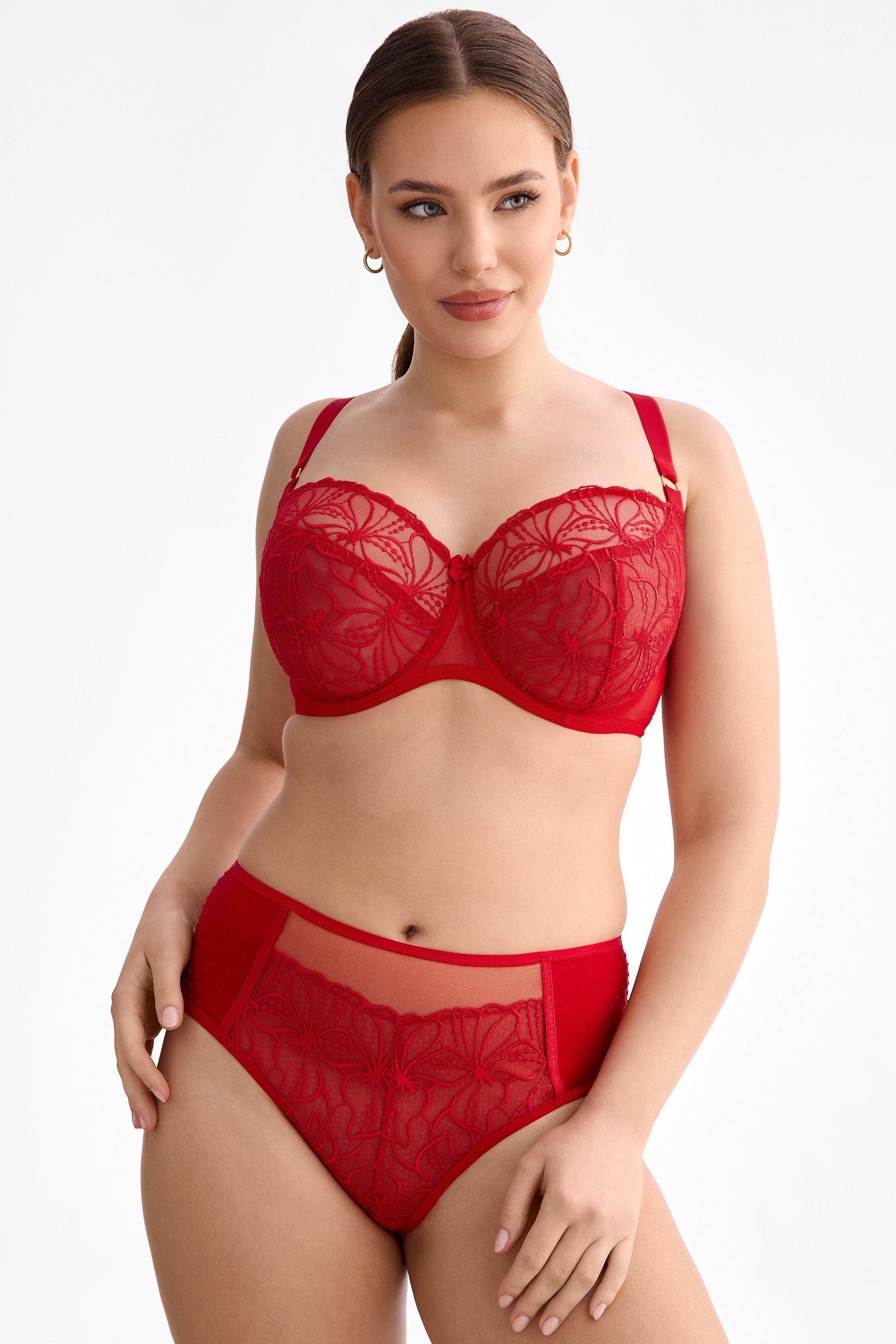 Harper for large bust bra B171 red