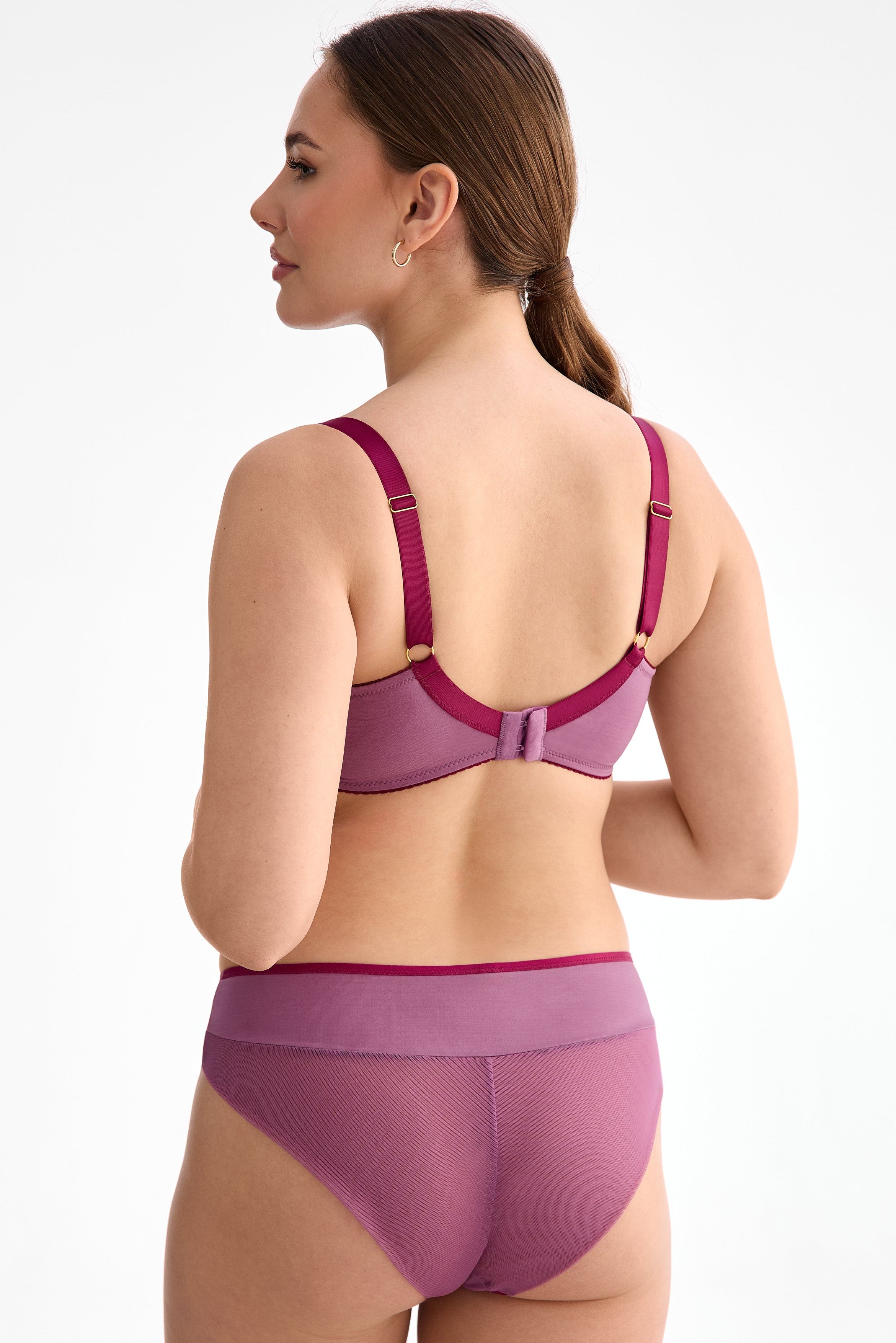 Karmela soft balconette bra B139 amethyst