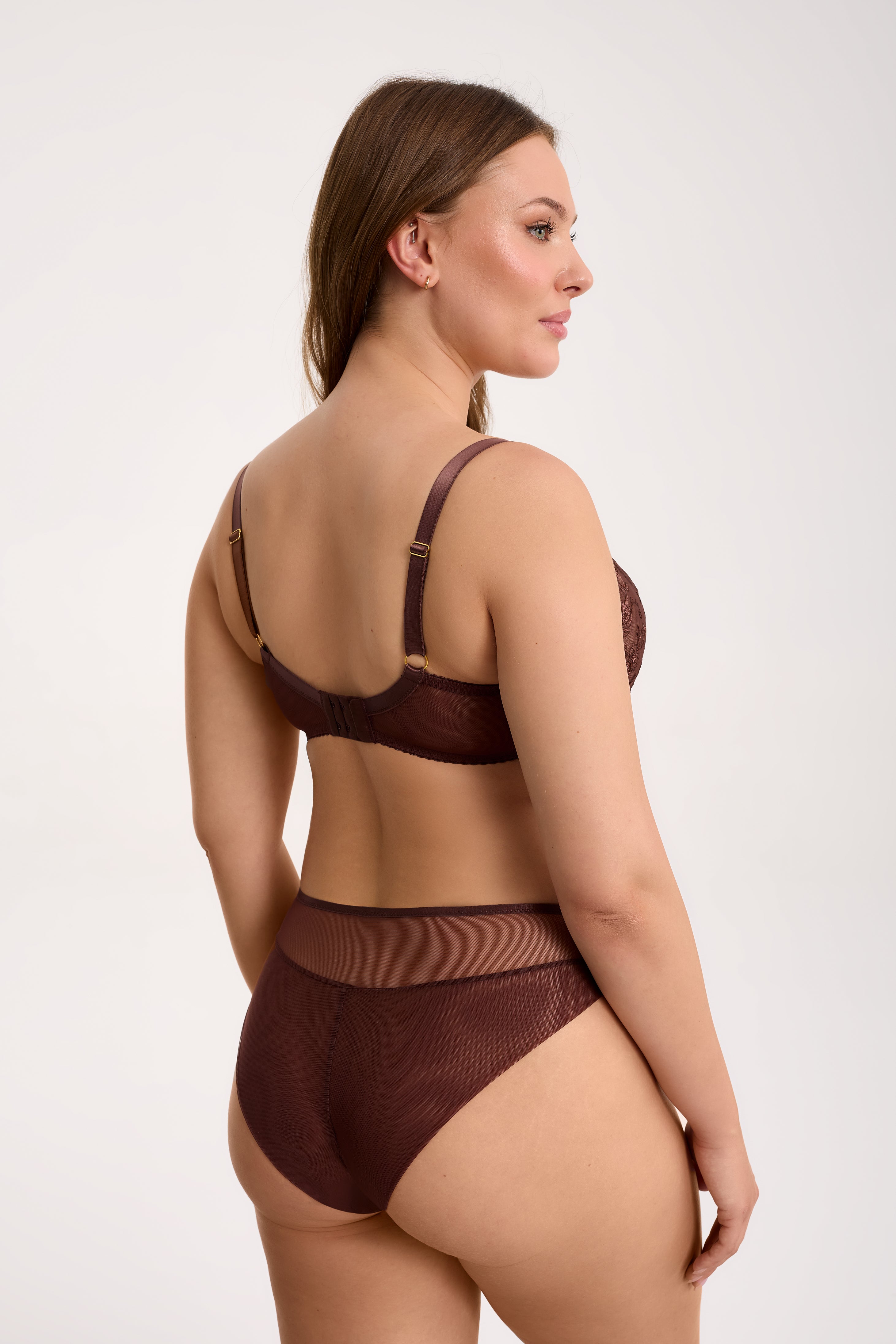 Kira full cup bra B161 chocolate