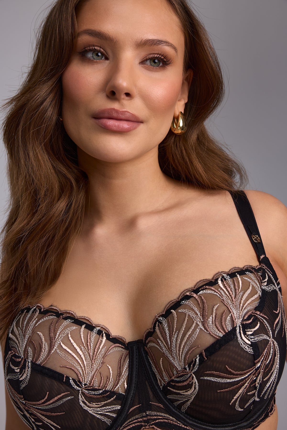 Palmer for large bust bra B171 black